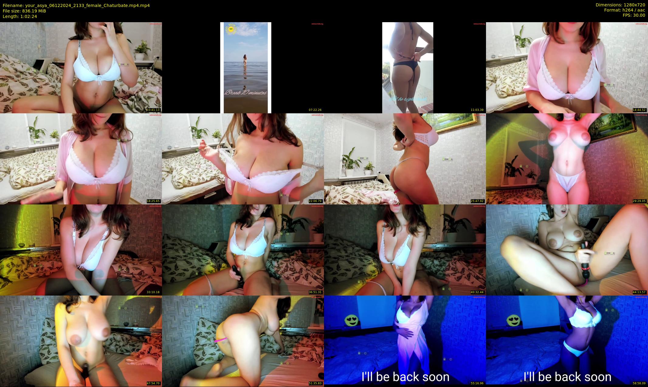 your_asya — 63 minute Chaturbate female cam show recording, 720p, Dec 6, 2024