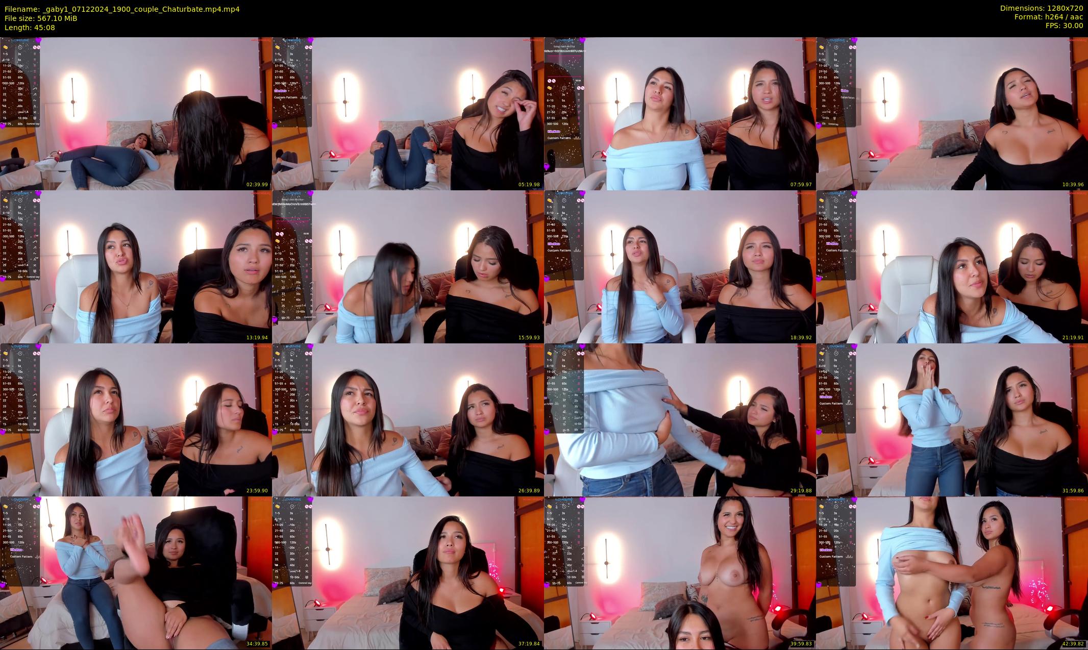 _gaby1 — 46 minute Chaturbate female cam show recording, 720p, Dec 7, 2024