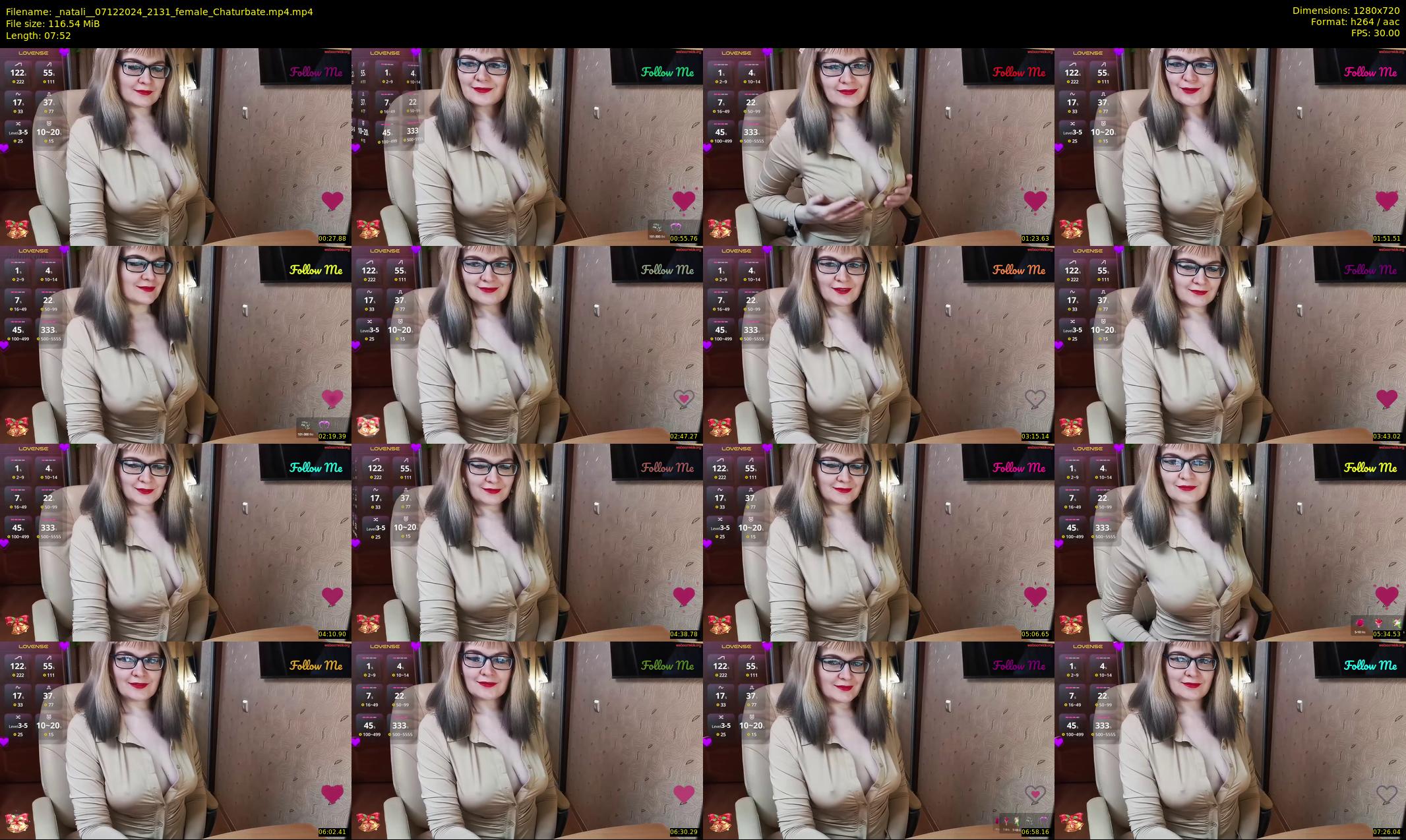_natali_ — 8 minute Chaturbate female cam show recording, 720p, Dec 7, 2024