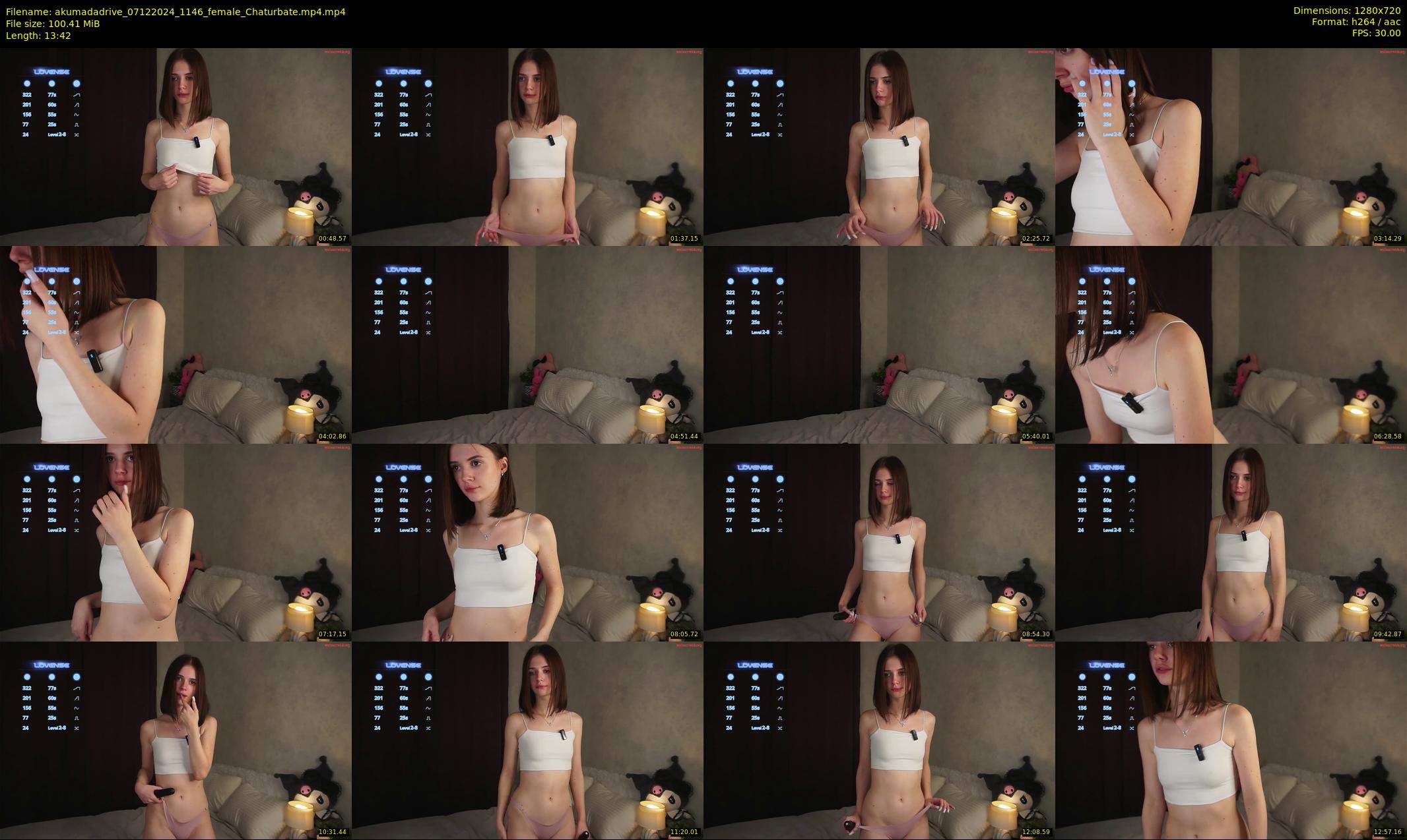akumadadrive — 14 minute Chaturbate female cam show recording, 720p, Dec 7, 2024