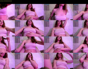 allendia — 120 minute Chaturbate female cam show recording, 720p, Dec 7, 2024
