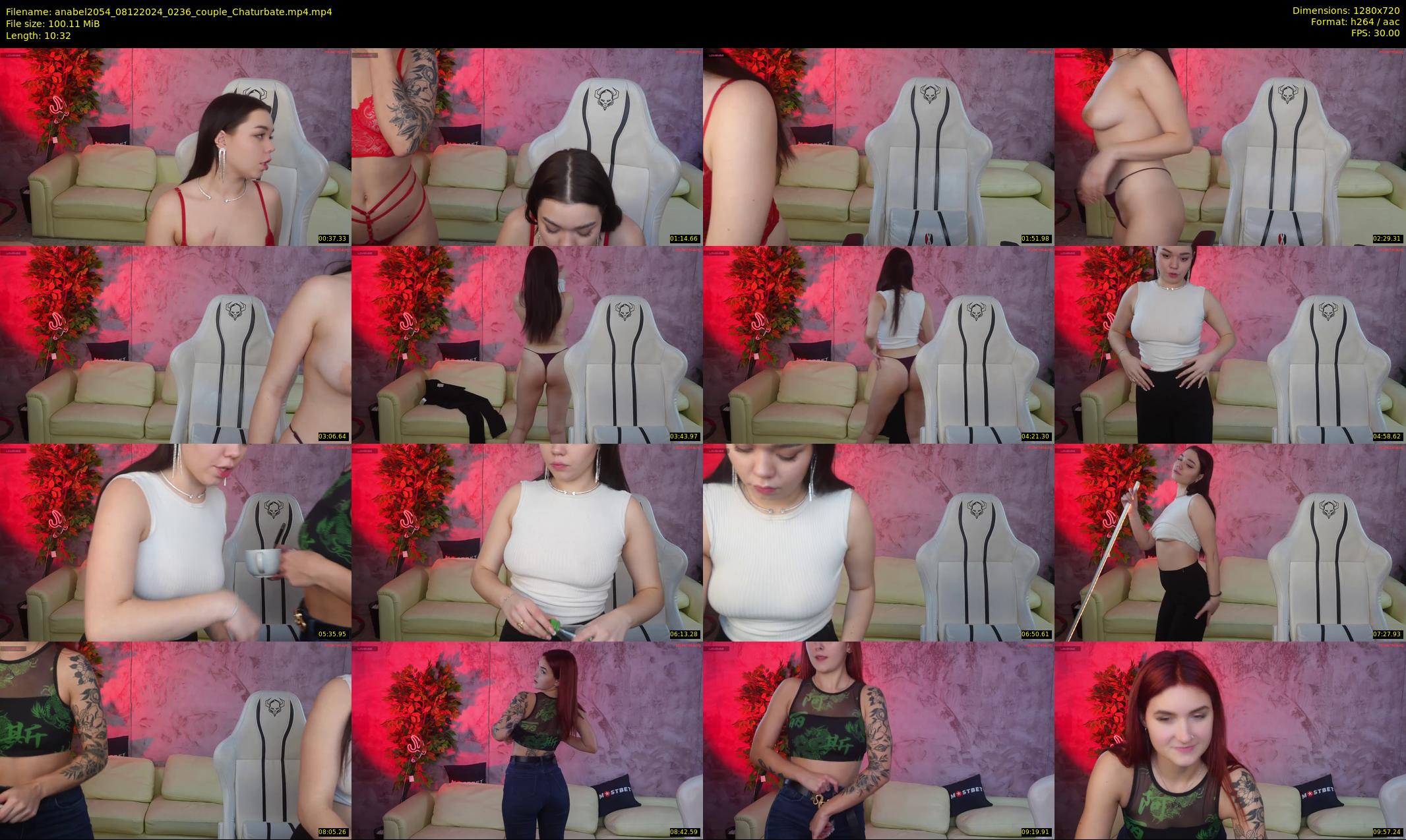 anabel2054 — 11 minute Chaturbate female cam show recording, 720p, Dec 8, 2024