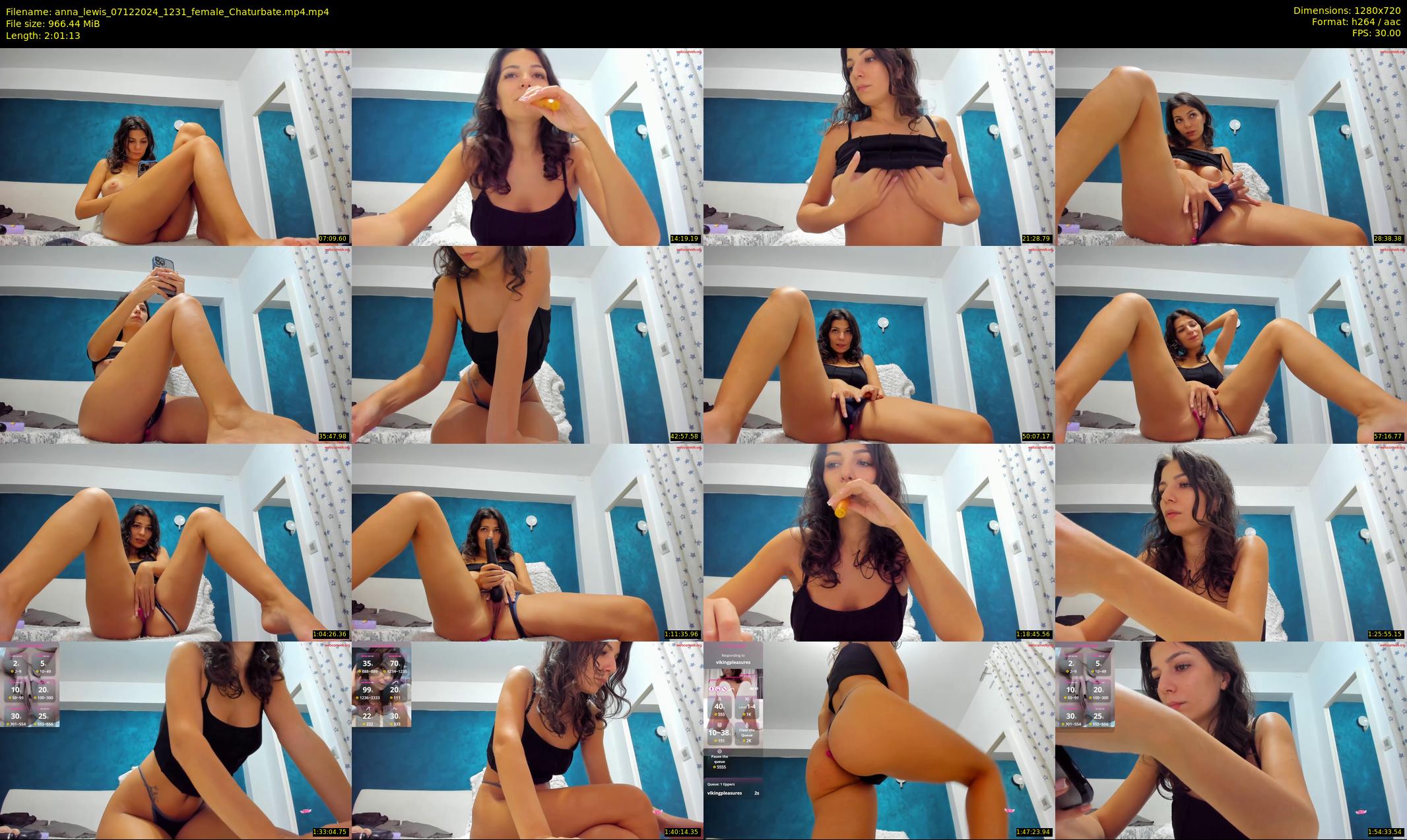 anna_lewis — 122 minute Chaturbate female cam show recording, 720p, Dec 7, 2024