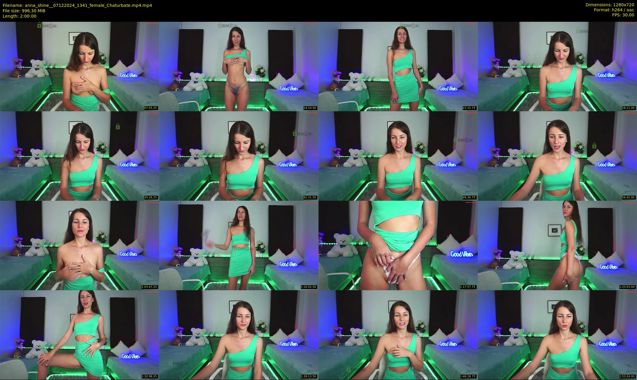 anna_shine_ — 120 minute Chaturbate female cam show recording, 720p, Dec 7, 2024