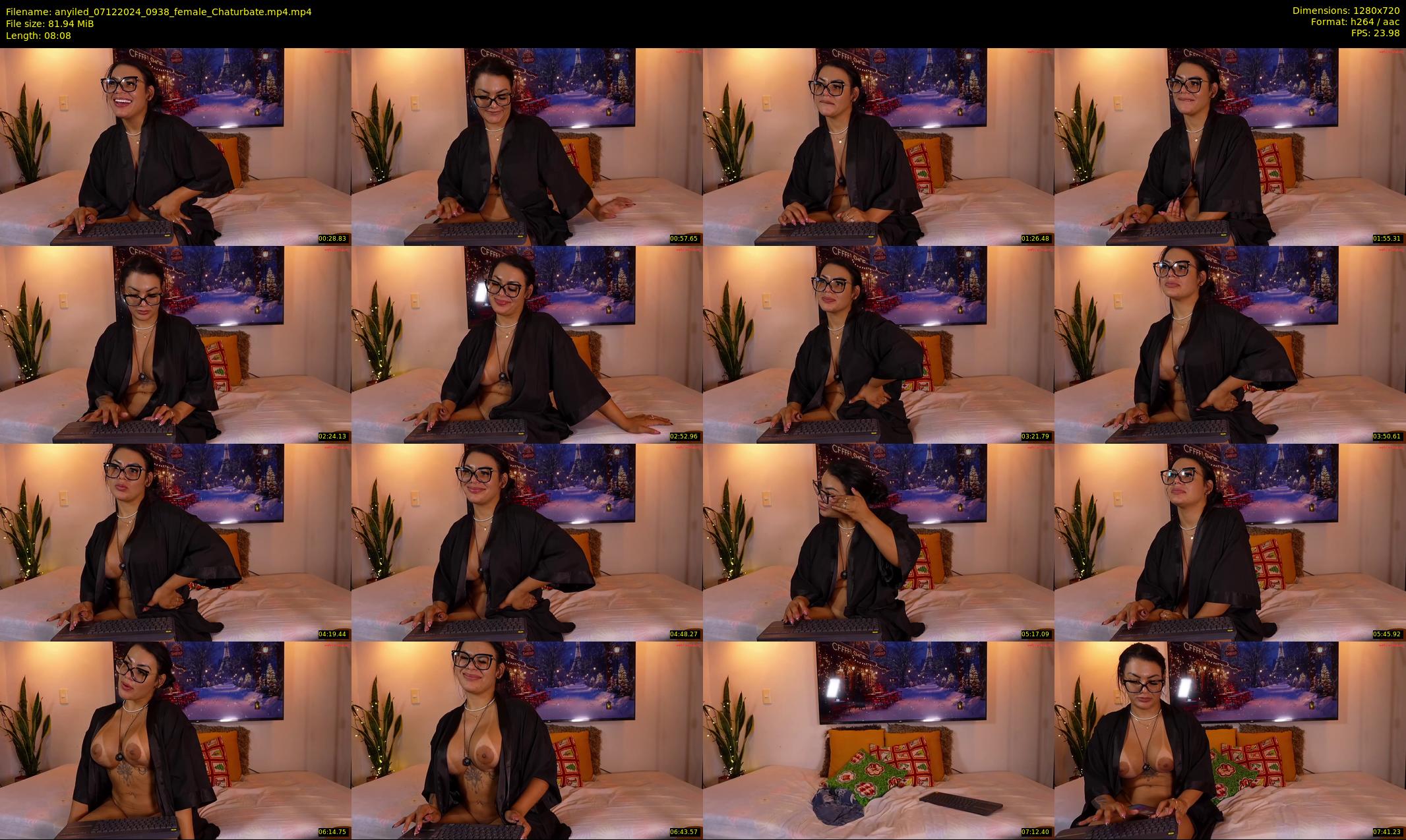 anyiled — 9 minute Chaturbate female cam show recording, 720p, Dec 7, 2024