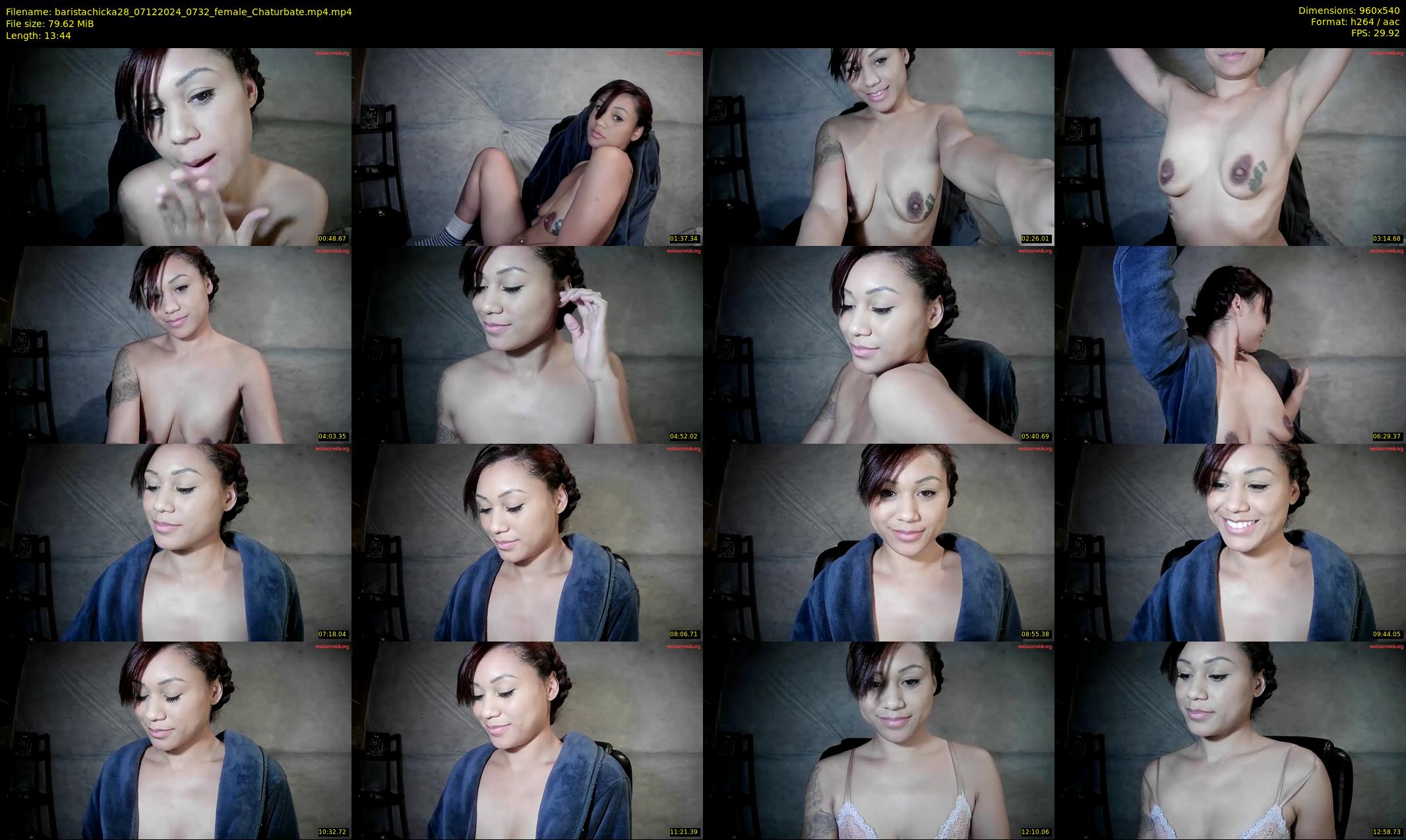 baristachicka28 — 14 minute Chaturbate female cam show recording, 480p, Dec 7, 2024