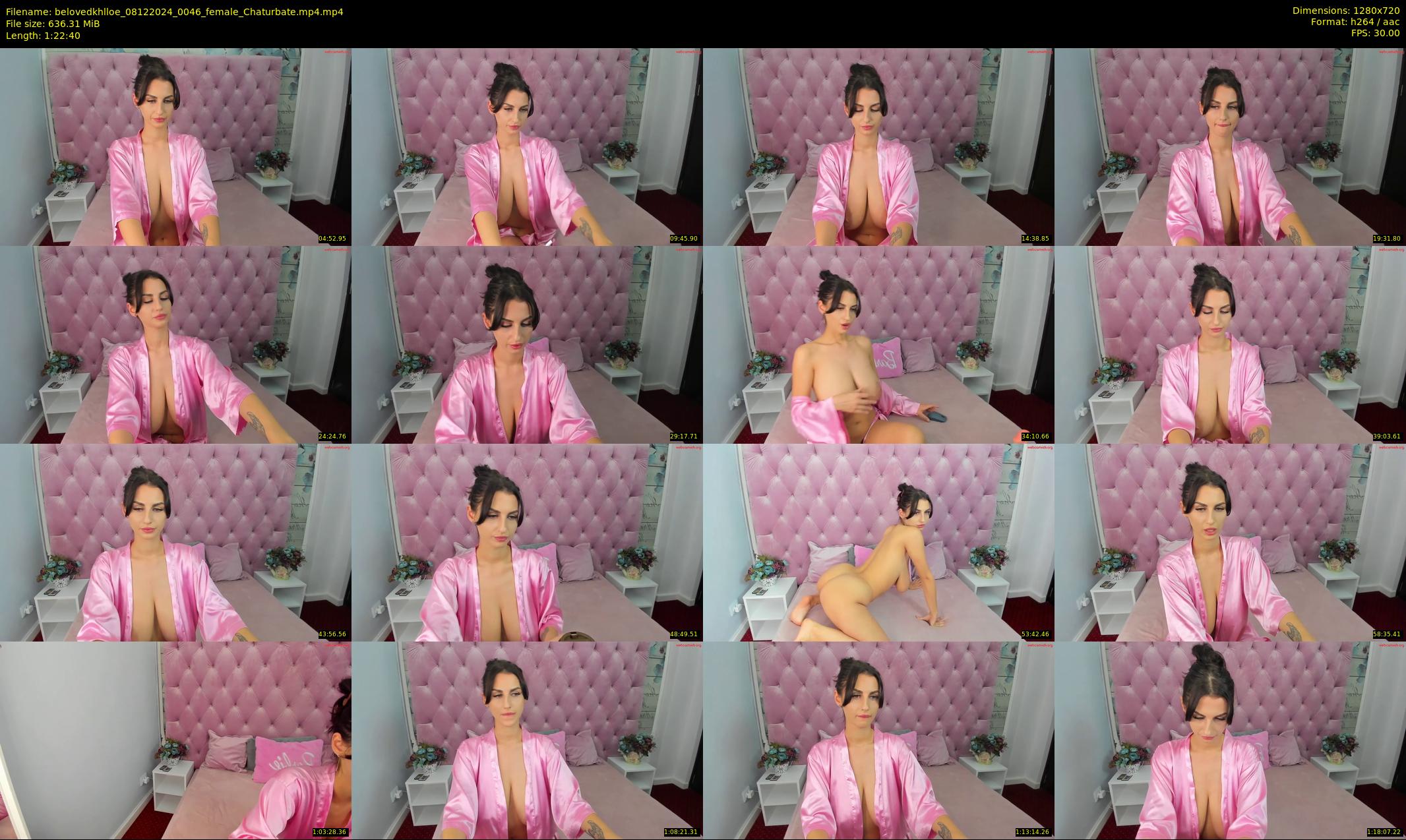 belovedkhlloe — 83 minute Chaturbate female cam show recording, 720p, Dec 8, 2024