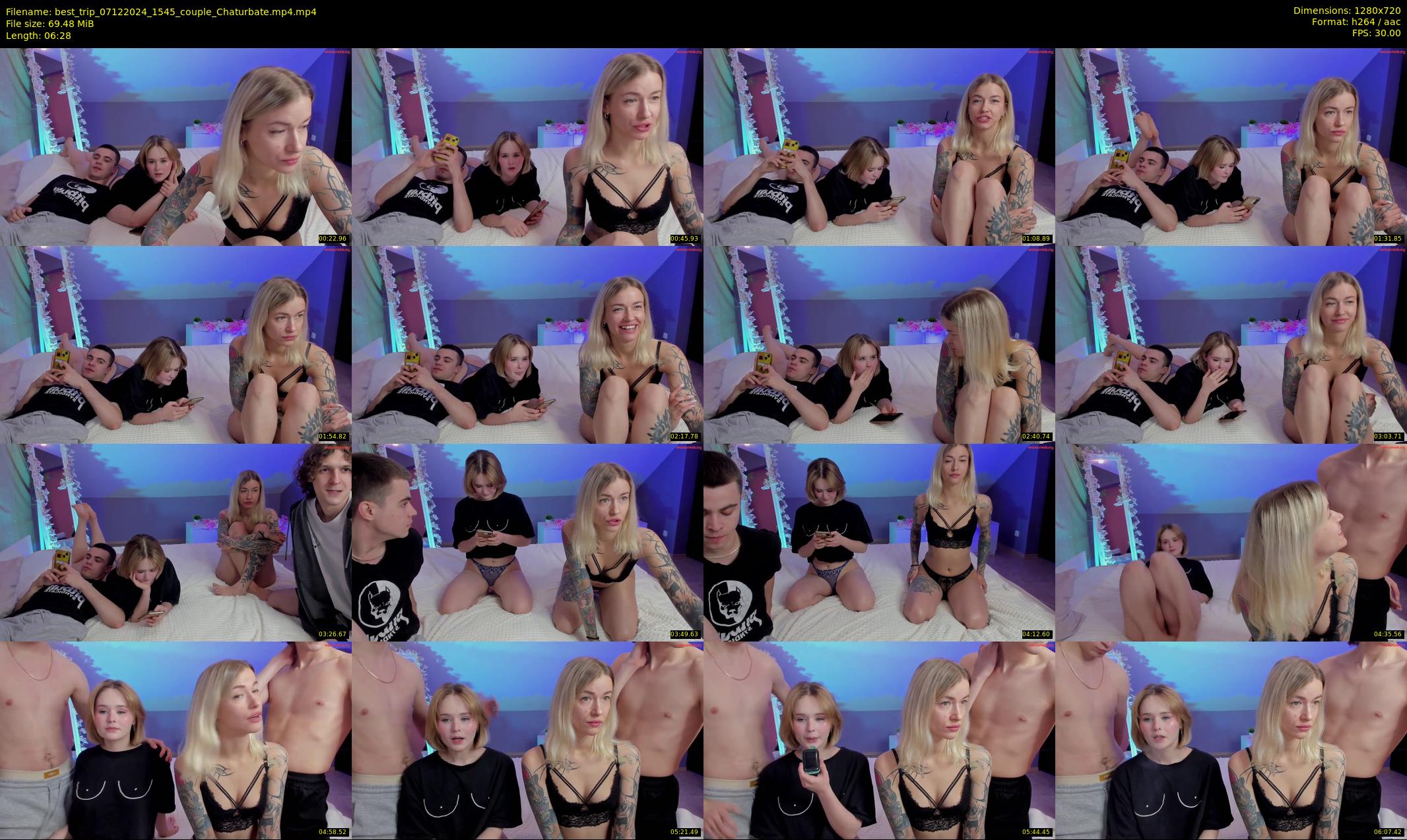 best_trip — 7 minute Chaturbate couple cam show recording, 720p, Dec 7, 2024
