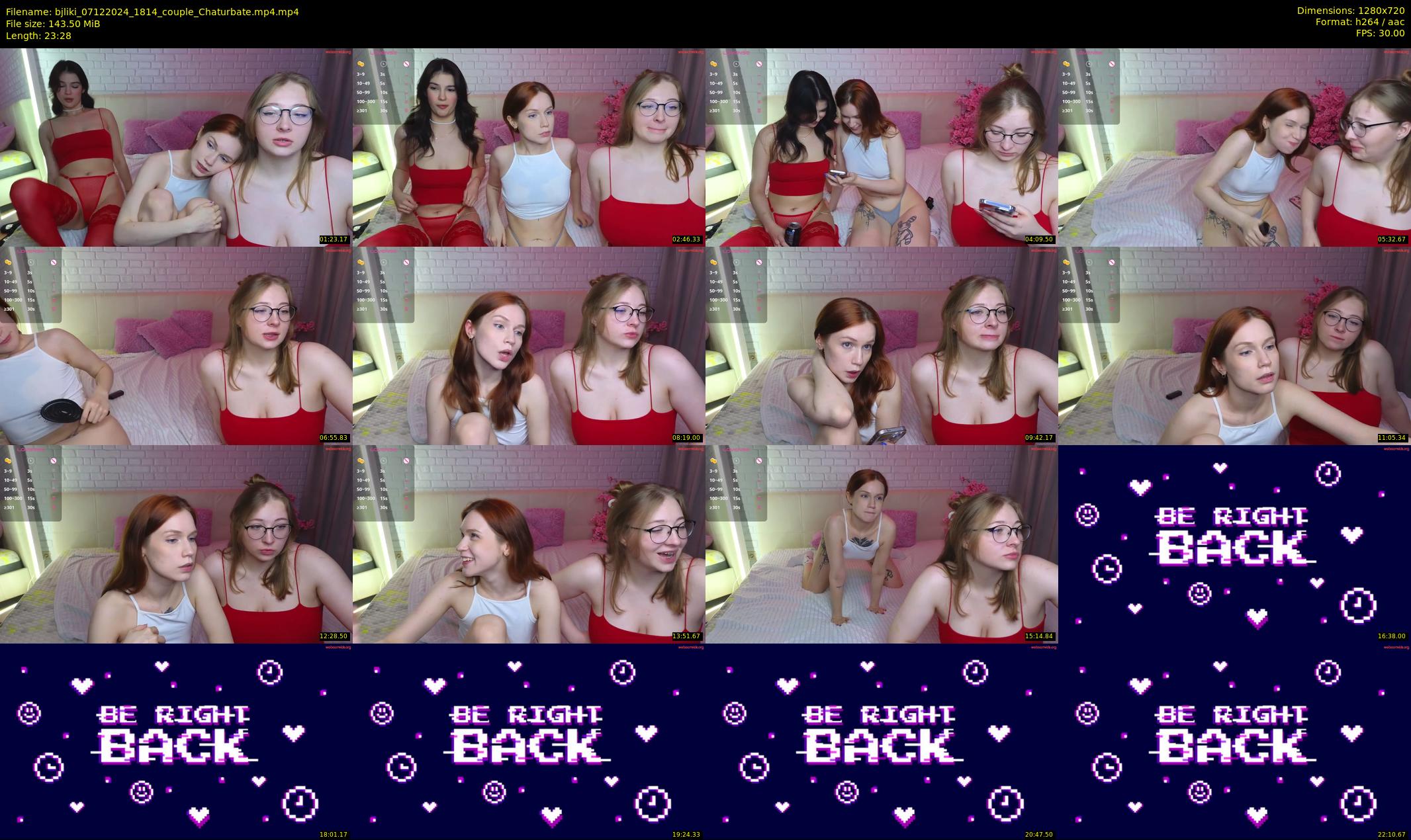 bjliki — 24 minute Chaturbate couple cam show recording, 720p, Dec 7, 2024