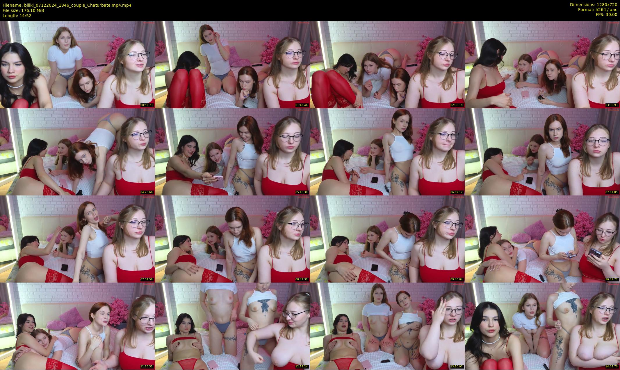 bjliki — 15 minute Chaturbate couple cam show recording, 720p, Dec 7, 2024