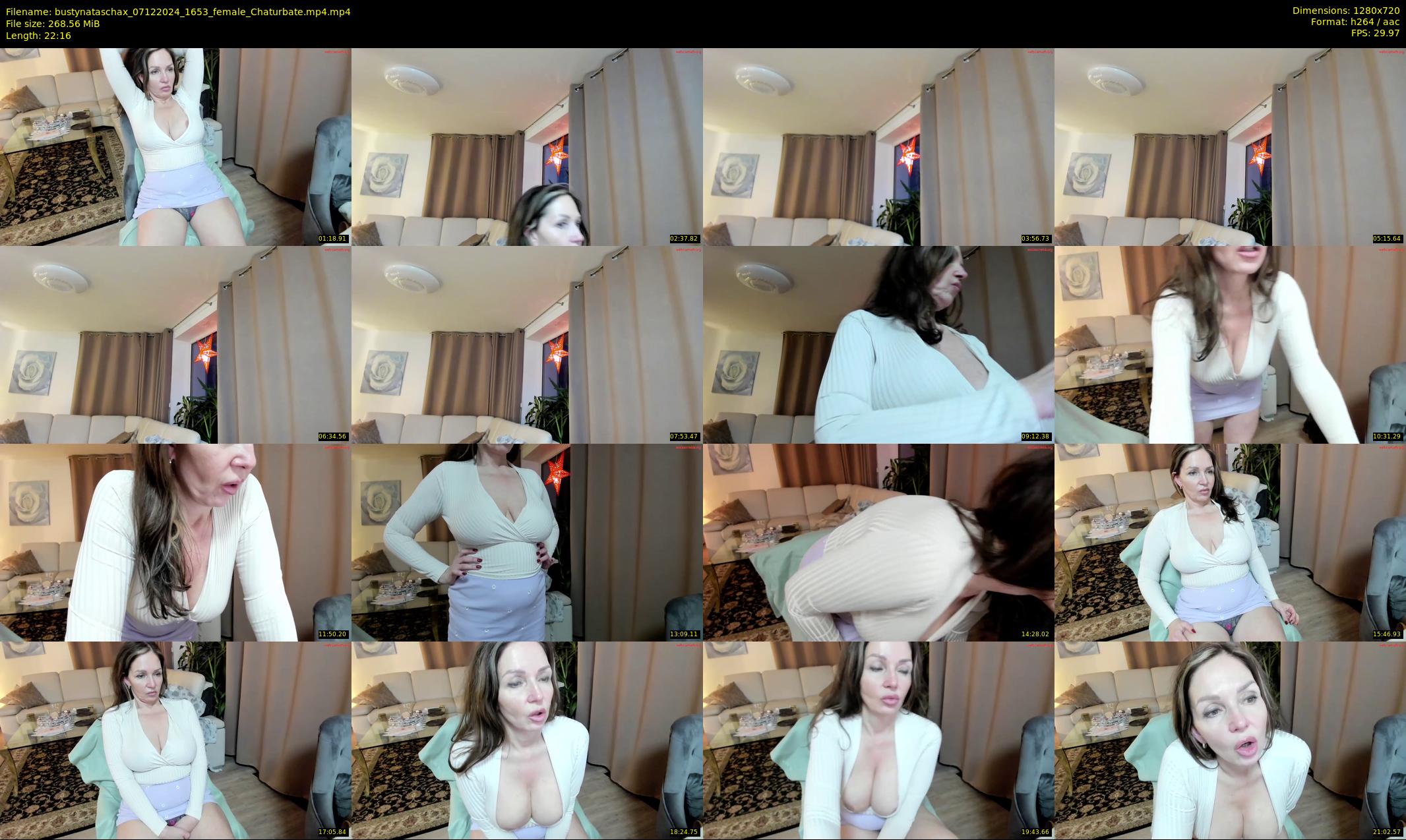 bustynataschax — 23 minute Chaturbate female cam show recording, 720p, Dec 7, 2024