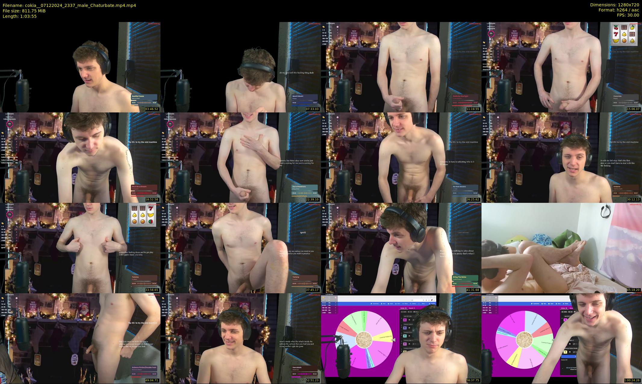 cokia_ — 64 minute Chaturbate male cam show recording, 720p, Dec 7, 2024