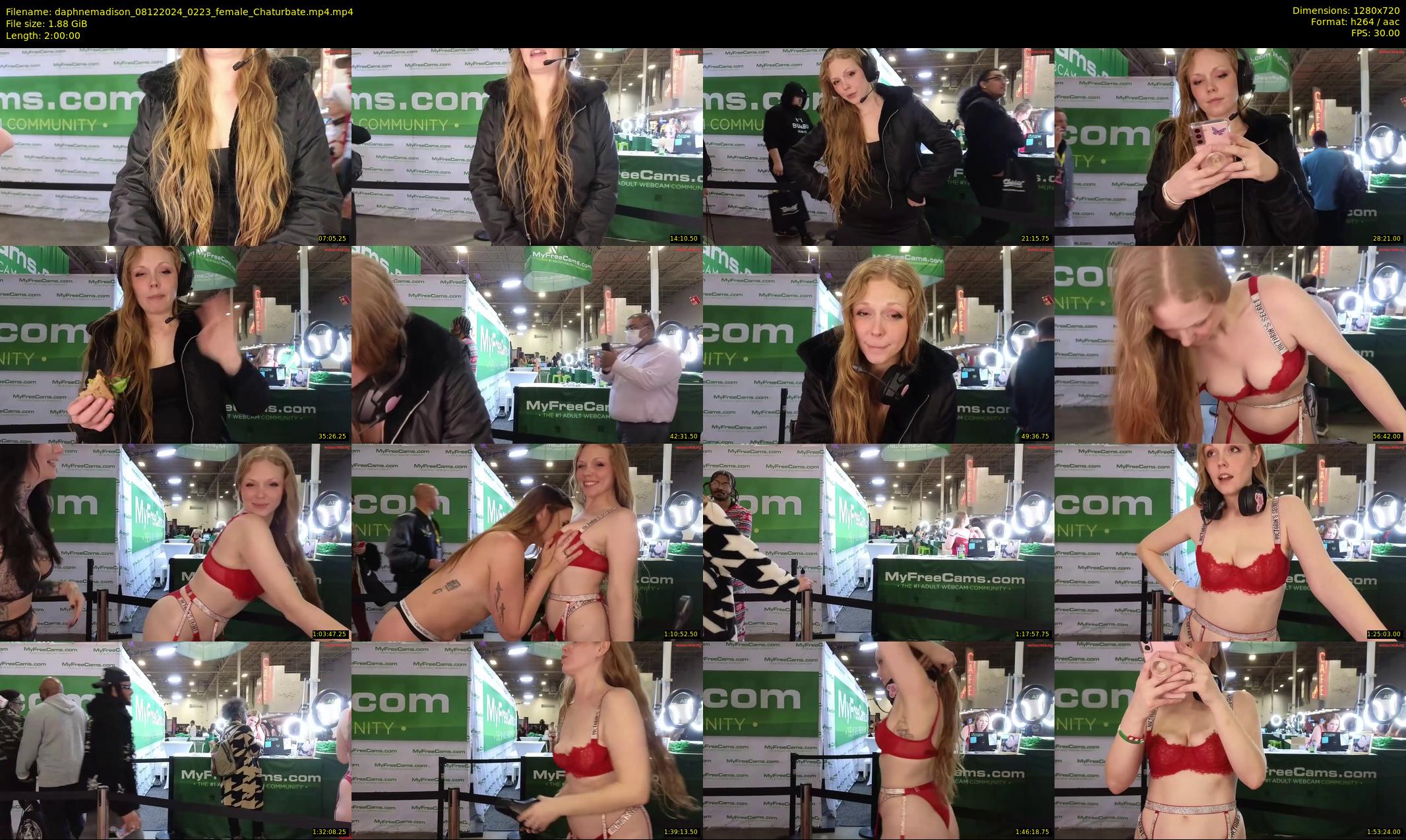 daphnemadison — 120 minute Chaturbate couple cam show recording, 720p, Dec 8, 2024