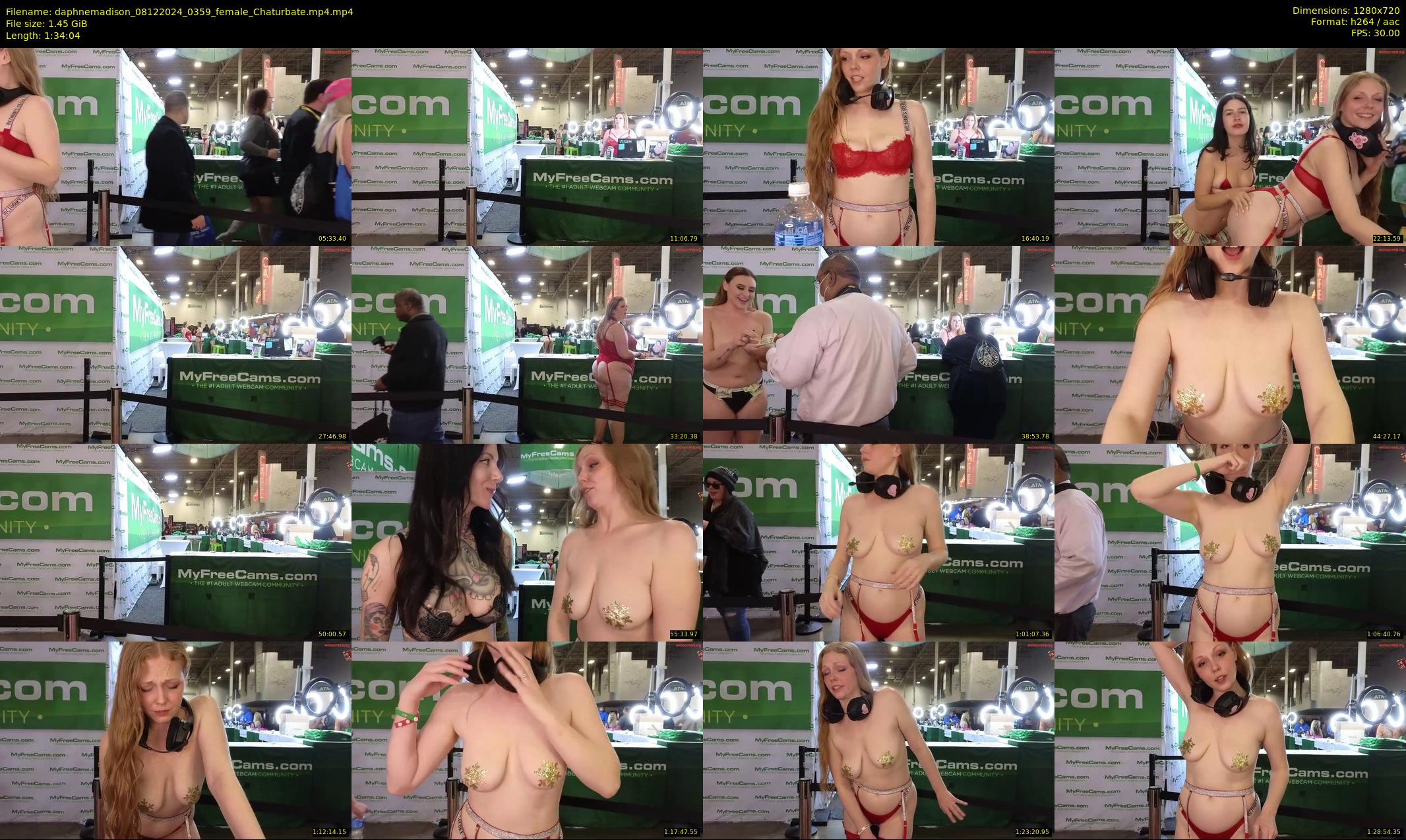 daphnemadison — 95 minute Chaturbate couple cam show recording, 720p, Dec 8, 2024