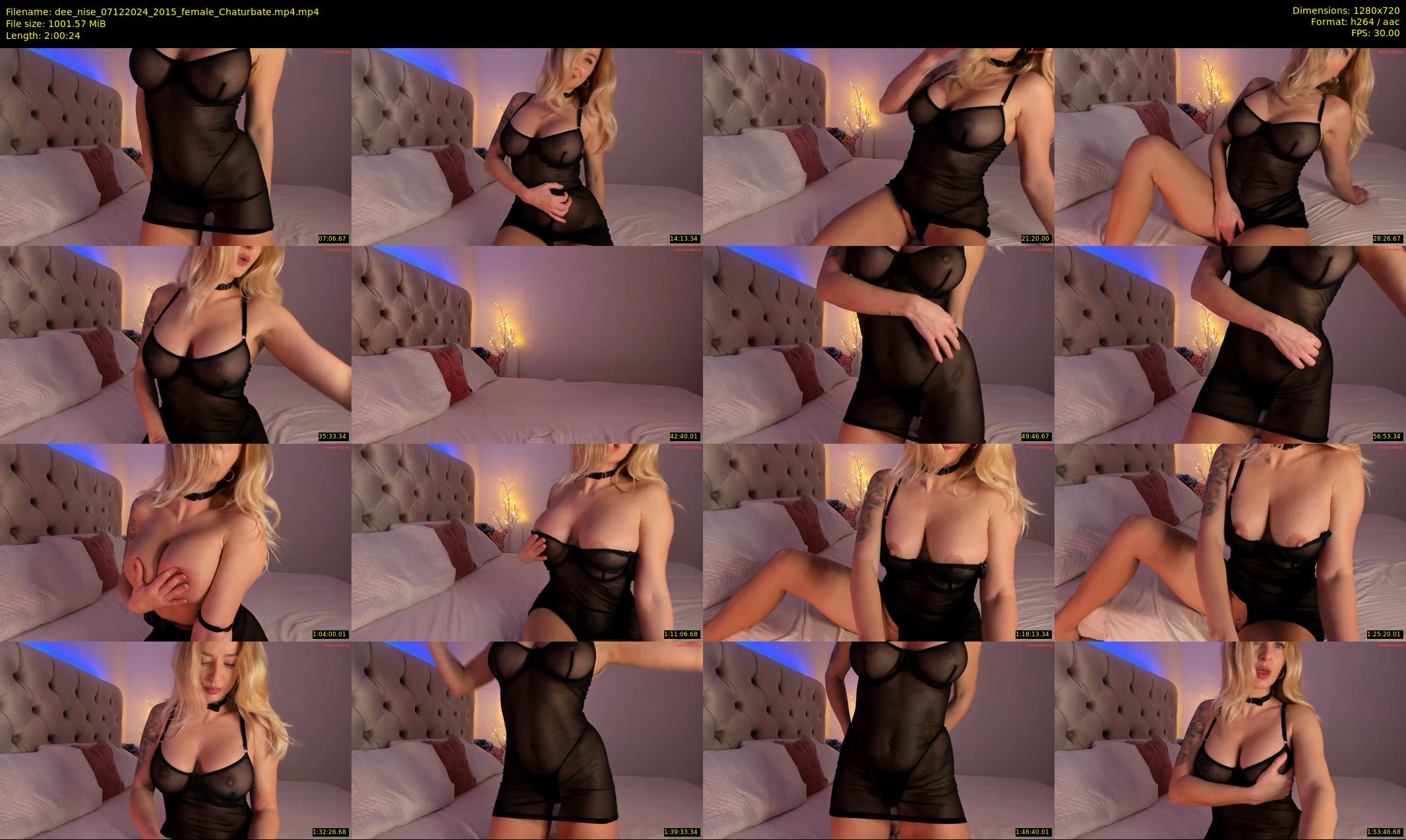 dee_nise — 121 minute Chaturbate female cam show recording, 720p, Dec 7, 2024