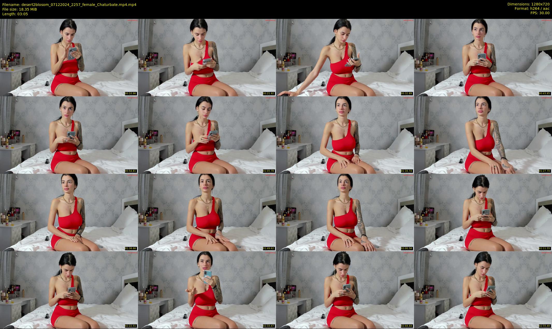 desert2blosom — 4 minute Chaturbate female cam show recording, 720p, Dec 7, 2024