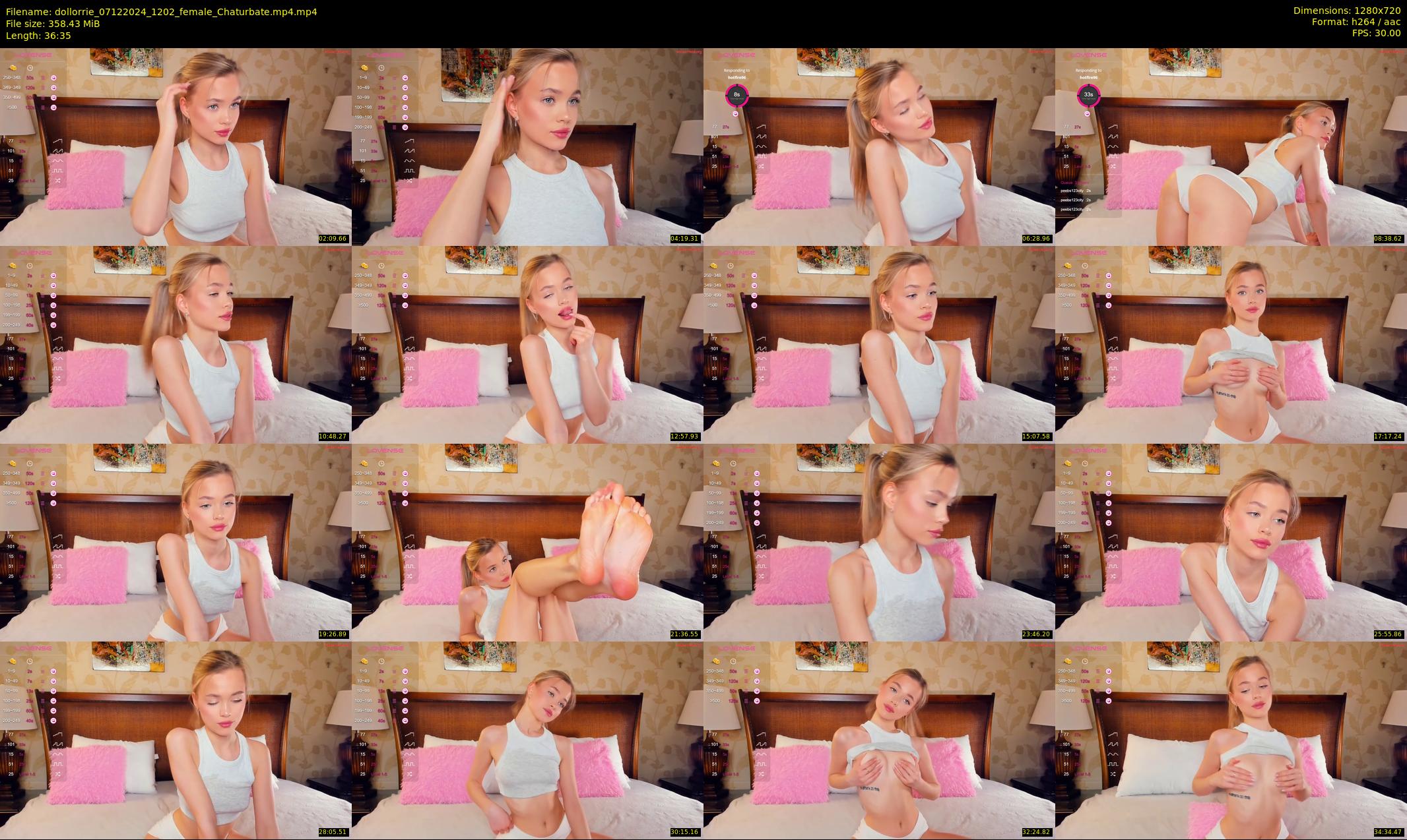 dollorrie — 37 minute Chaturbate couple cam show recording, 720p, Dec 7, 2024