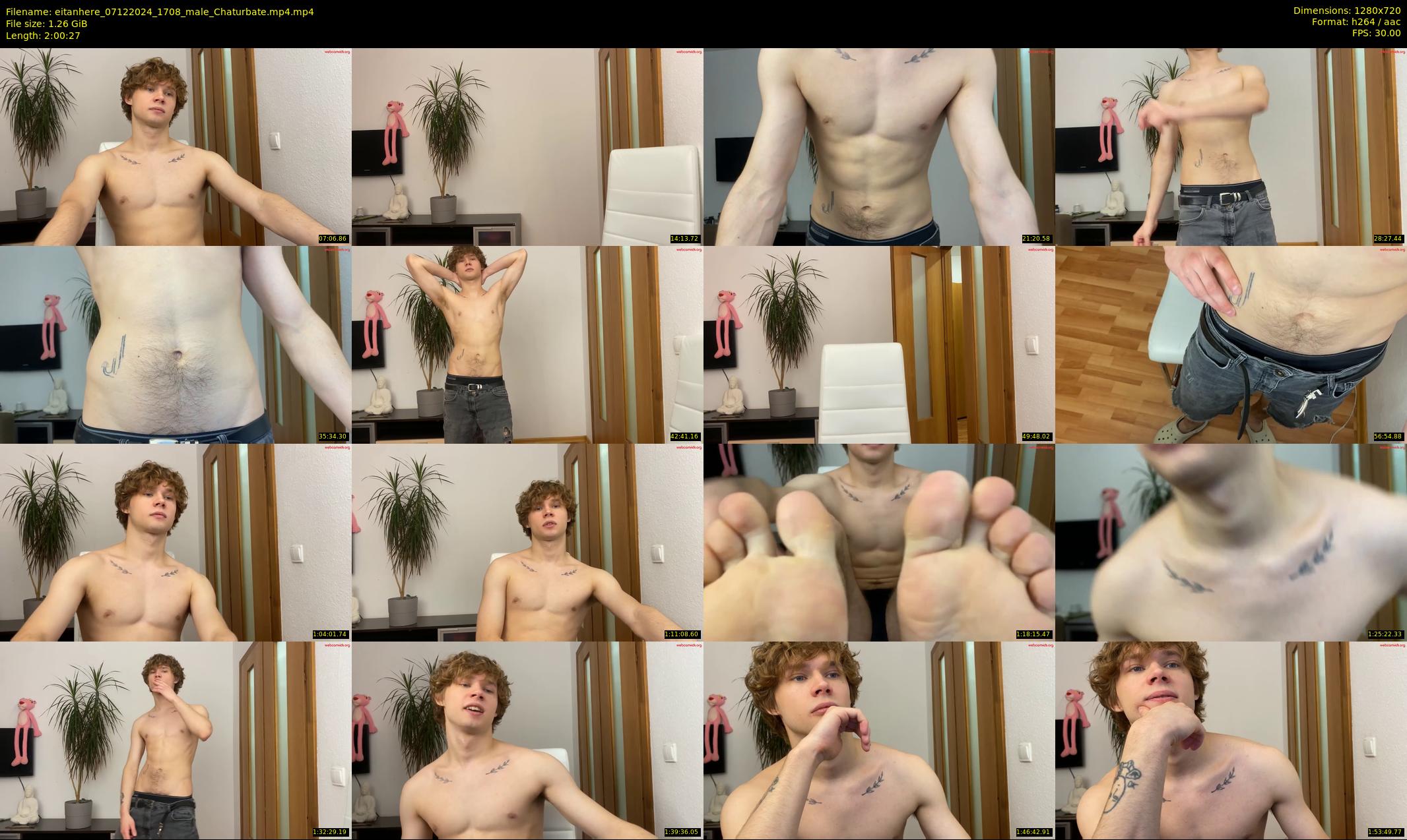 eitanhere — 121 minute Chaturbate male cam show recording, 720p, Dec 7, 2024