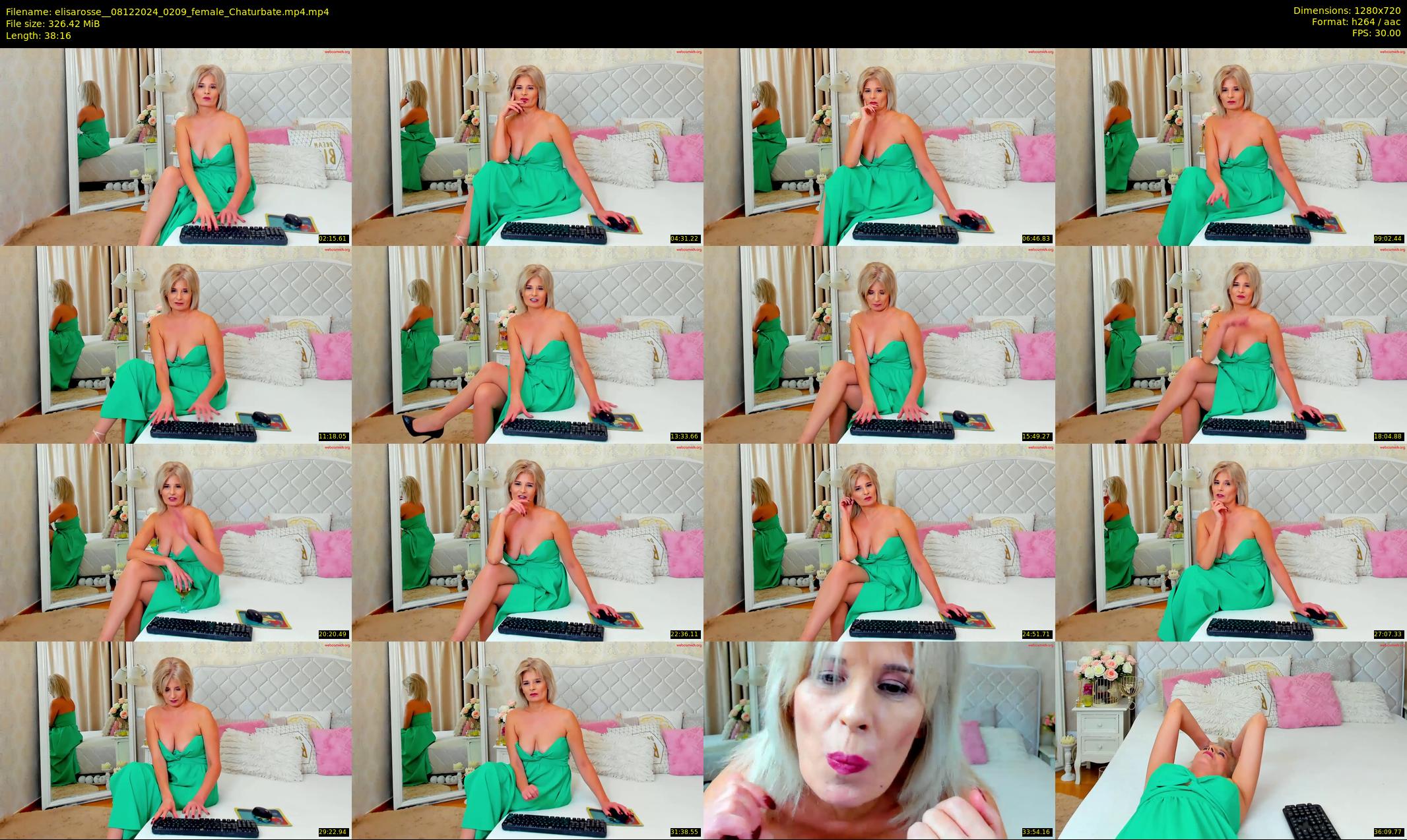 elisarosse_ — 39 minute Chaturbate female cam show recording, 720p, Dec 8, 2024