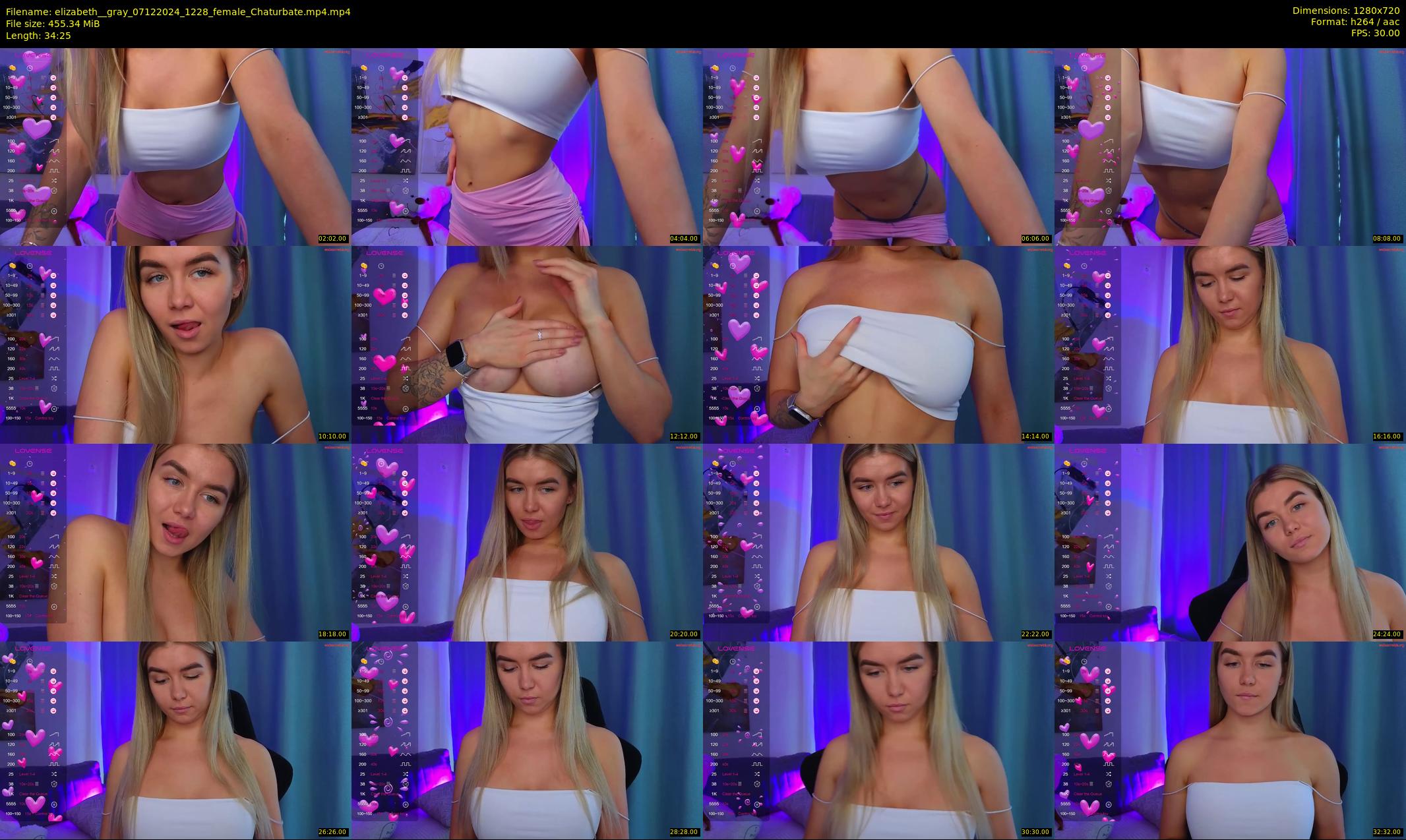 elizabeth__gray — 35 minute Chaturbate female cam show recording, 720p, Dec 7, 2024