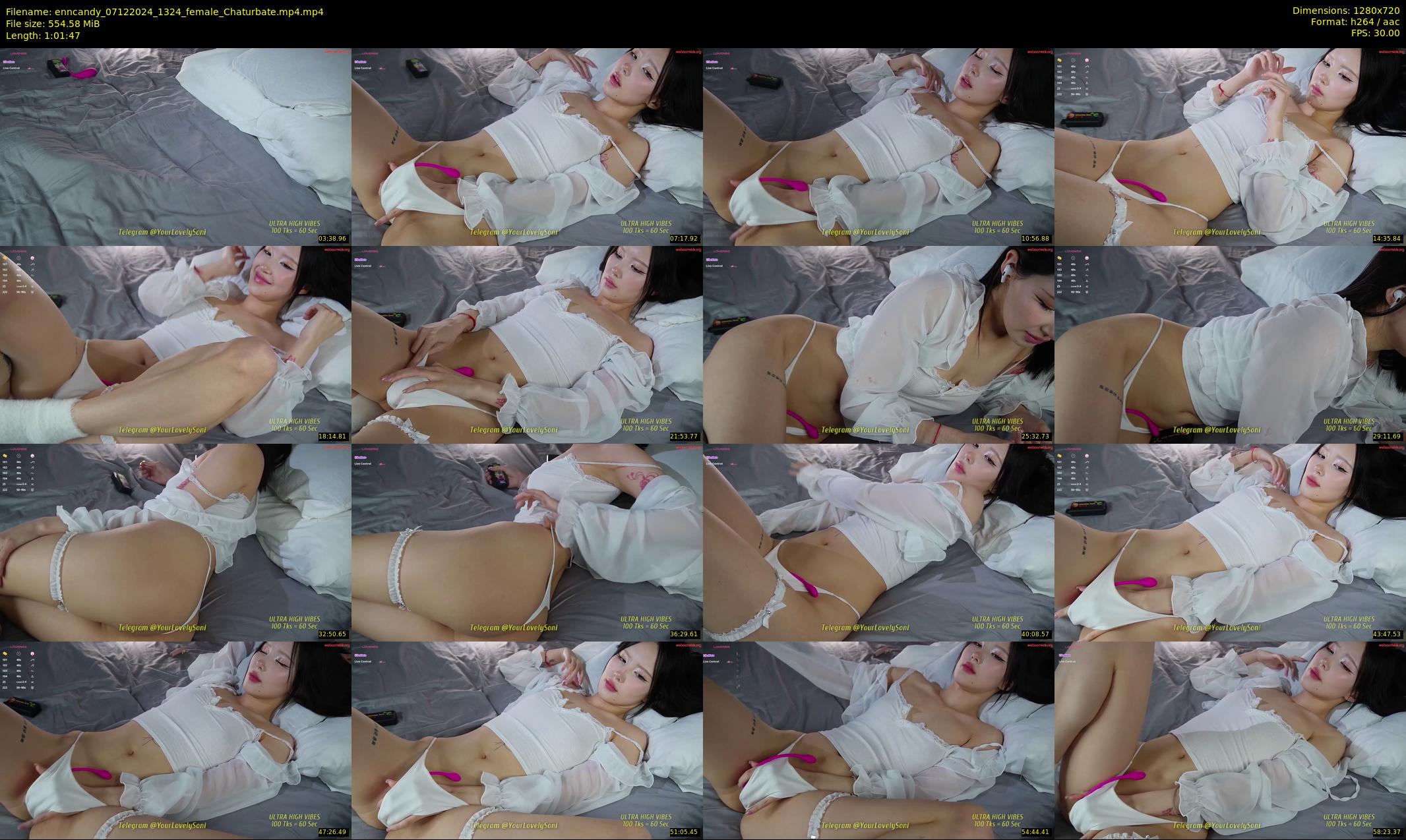 enncandy — 62 minute Chaturbate female cam show recording, 720p, Dec 7, 2024