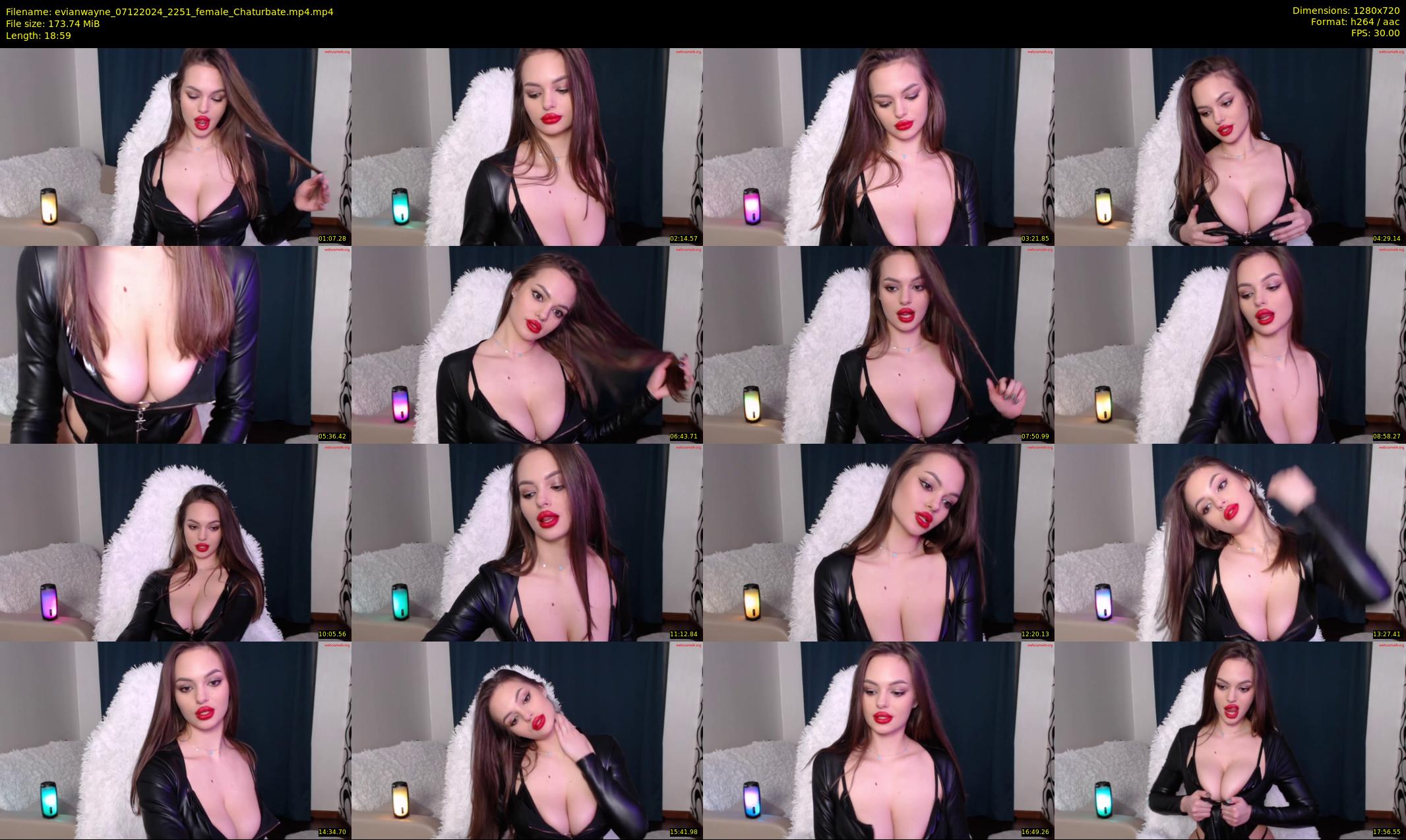 evianwayne — 19 minute Chaturbate female cam show recording, 720p, Dec 7, 2024