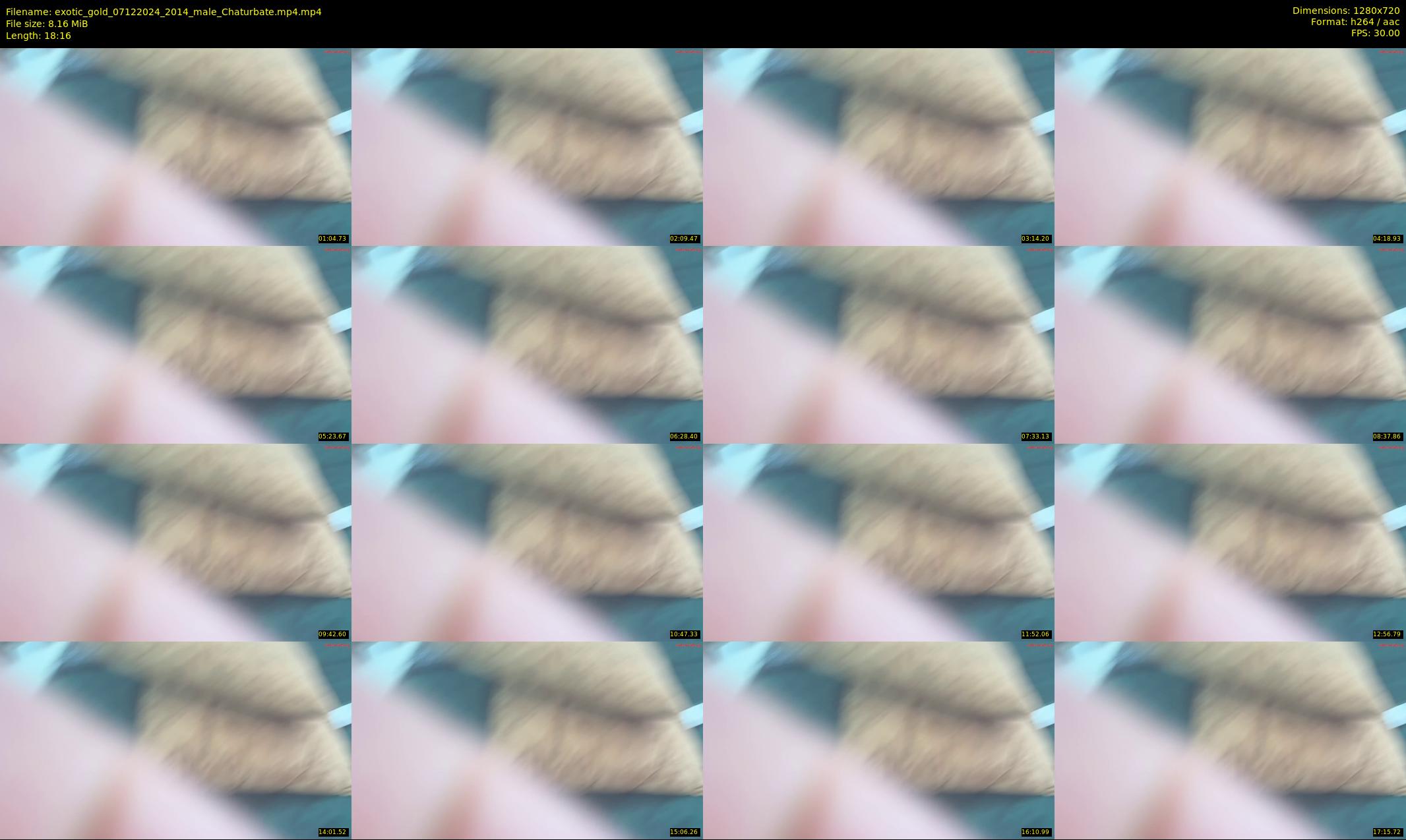 exotic_gold — 19 minute Chaturbate male cam show recording, 720p, Dec 7, 2024