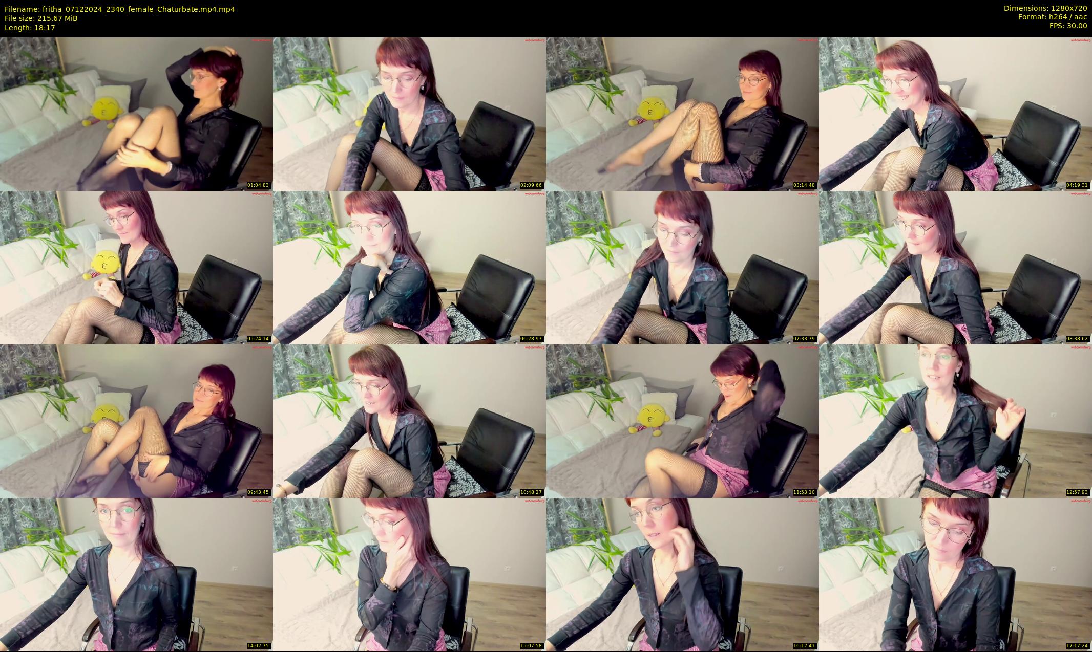 fritha — 19 minute Chaturbate female cam show recording, 720p, Dec 7, 2024