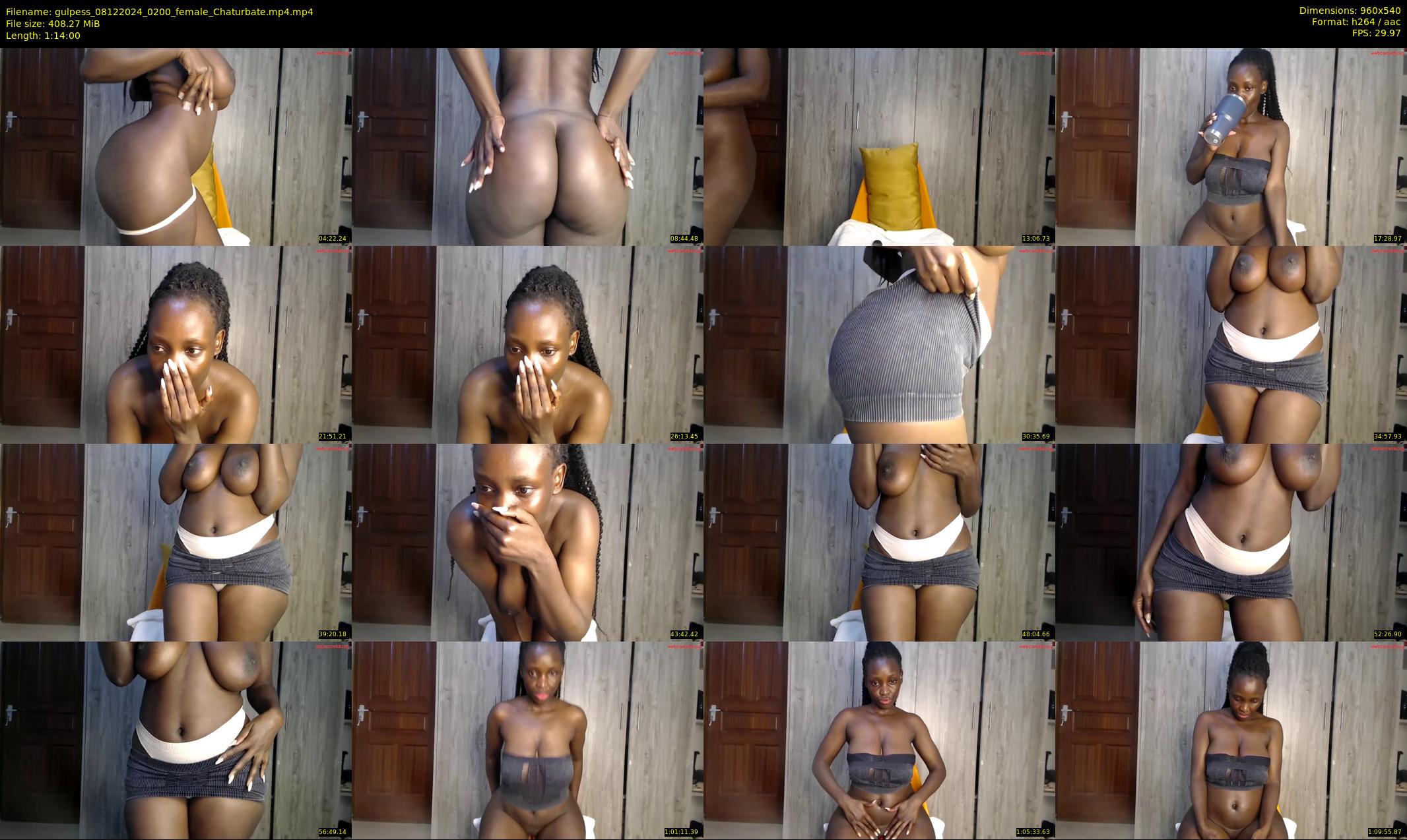 gulpess — 74 minute Chaturbate female cam show recording, 480p, Dec 8, 2024