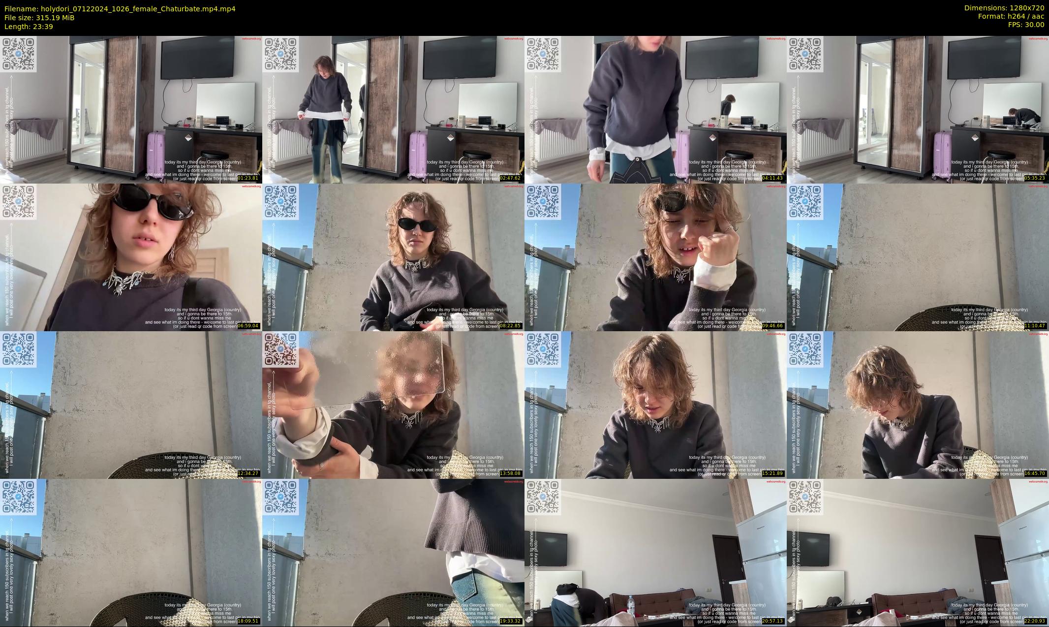 holydori — 24 minute Chaturbate female cam show recording, 720p, Dec 7, 2024