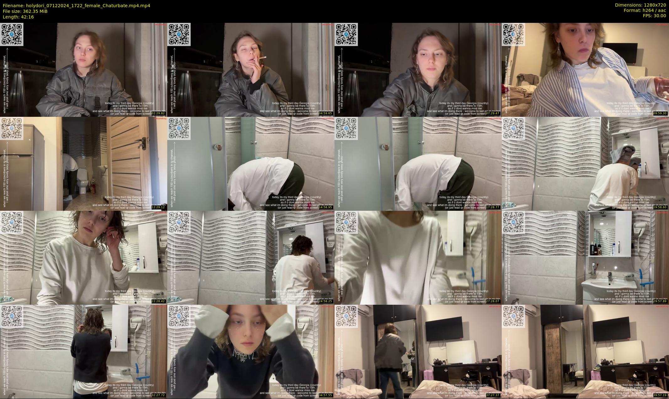 holydori — 43 minute Chaturbate female cam show recording, 720p, Dec 7, 2024