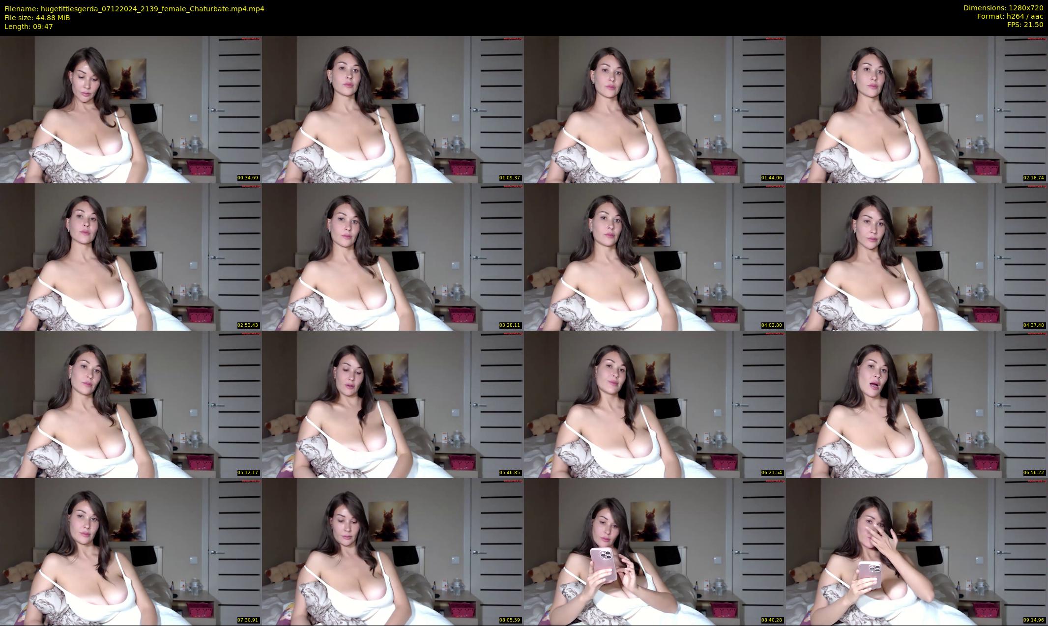 hugetittiesgerda — 10 minute Chaturbate female cam show recording, 720p, Dec 7, 2024