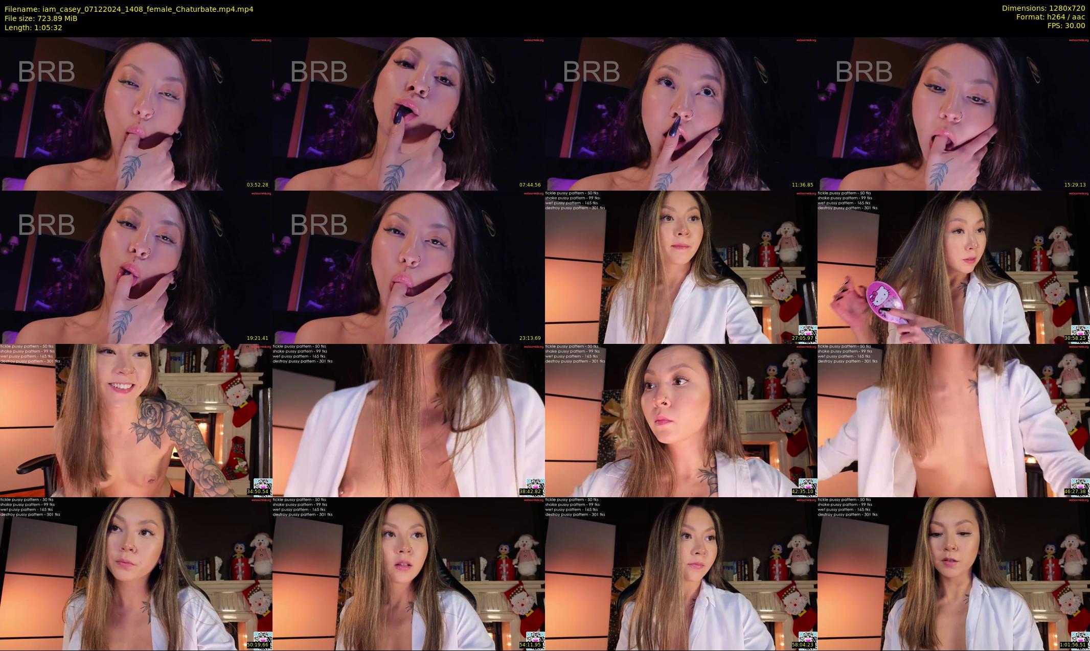 iam_casey — 66 minute Chaturbate female cam show recording, 720p, Dec 7, 2024
