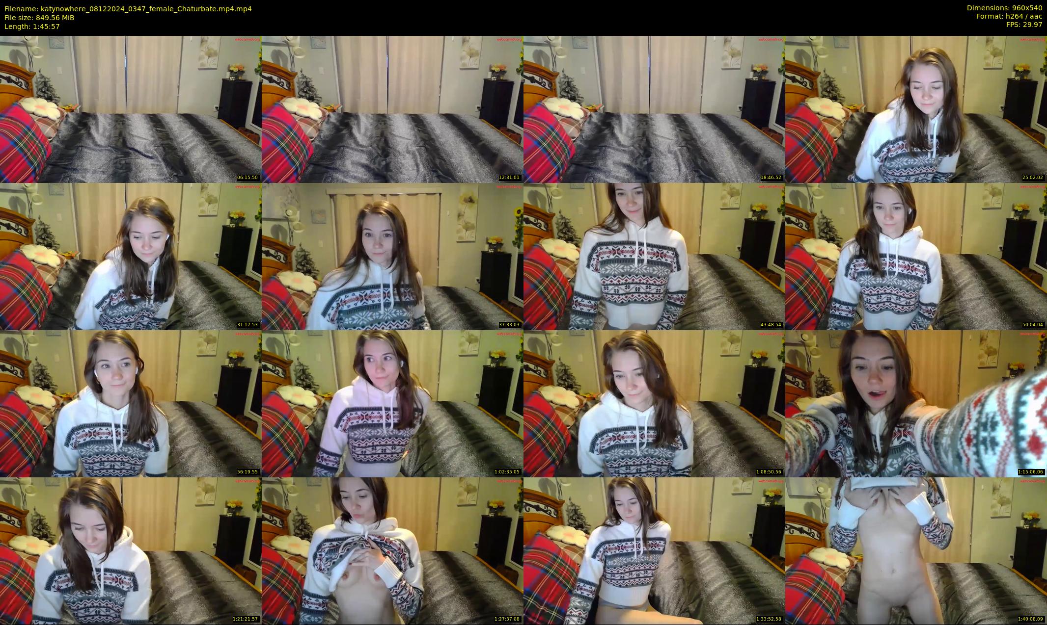 katynowhere — 106 minute Chaturbate female cam show recording, 480p, Dec 8, 2024