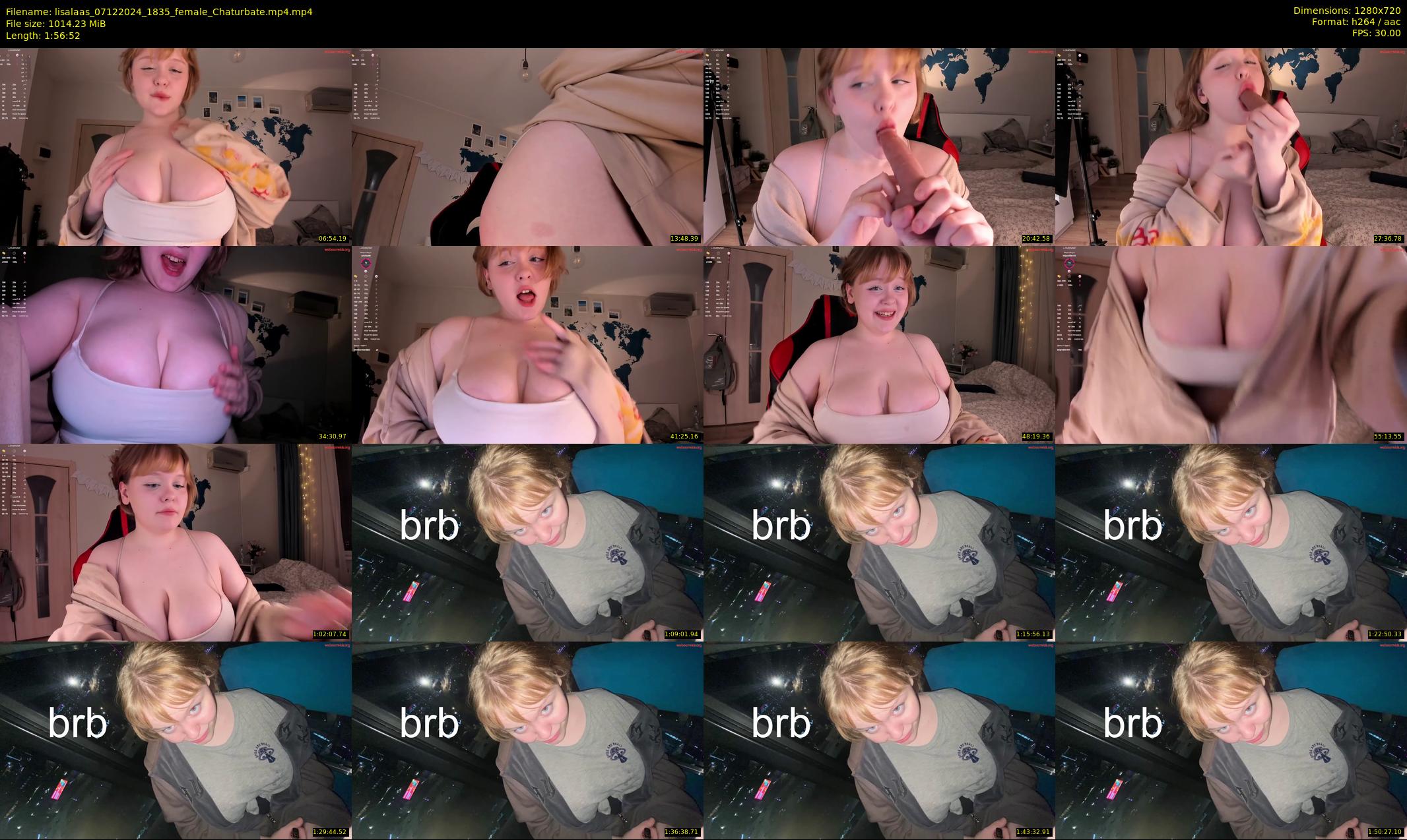 lisalaas — 117 minute Chaturbate female cam show recording, 720p, Dec 7, 2024