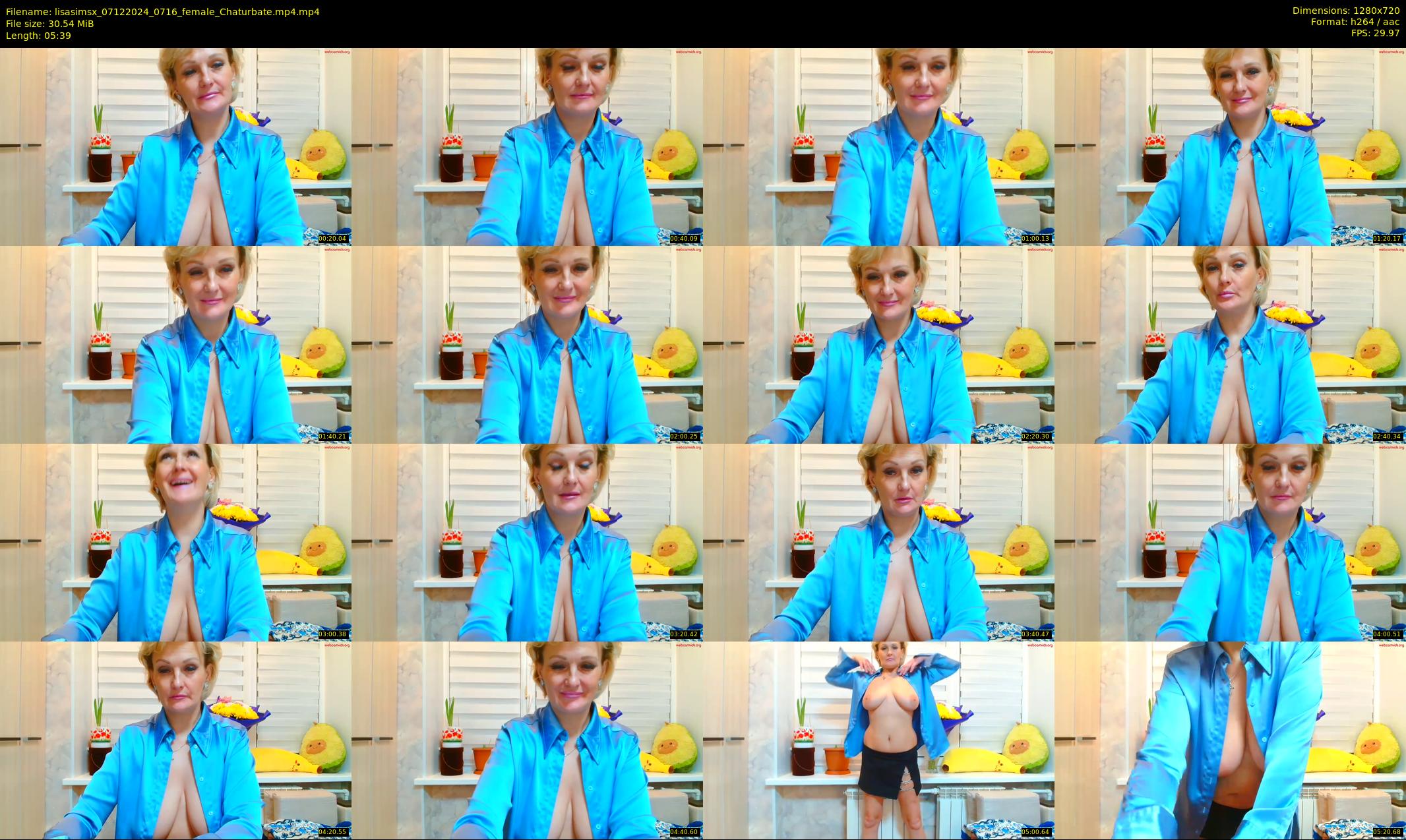 lisasimsx — 6 minute Chaturbate female cam show recording, 720p, Dec 7, 2024