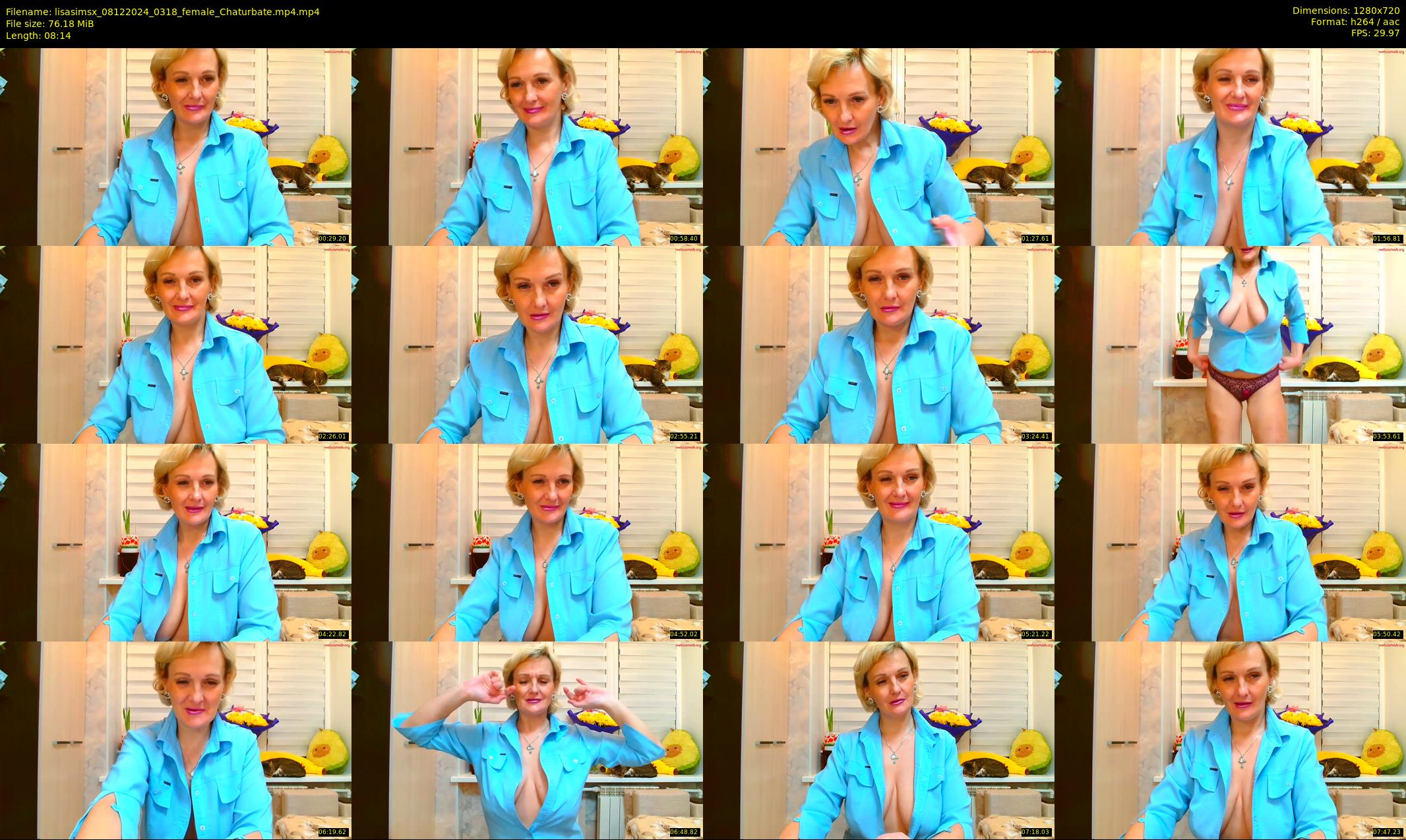 lisasimsx — 9 minute Chaturbate female cam show recording, 720p, Dec 8, 2024