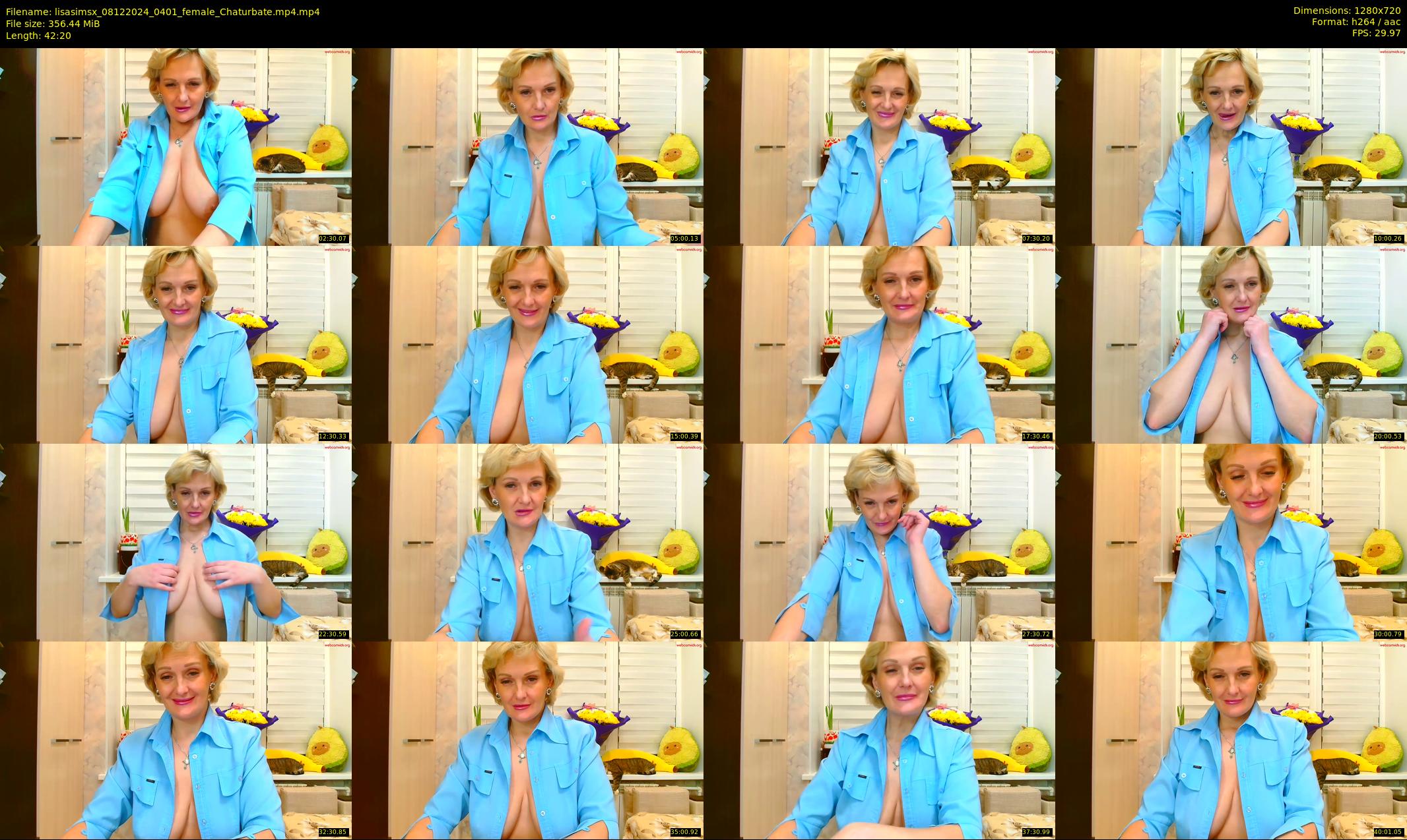 lisasimsx — 43 minute Chaturbate female cam show recording, 720p, Dec 8, 2024