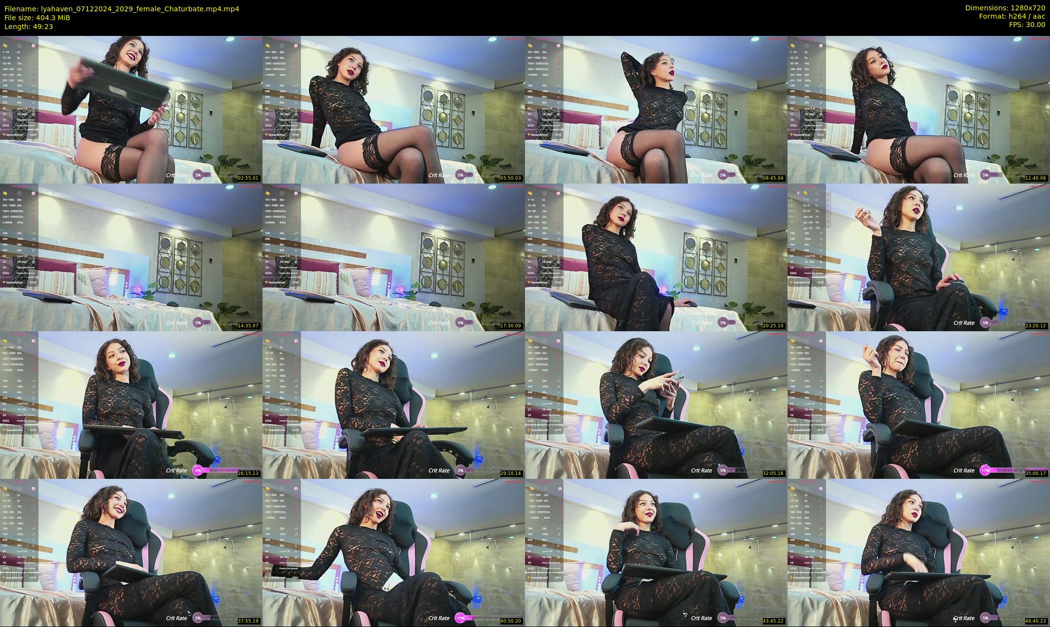 lyahaven — 50 minute Chaturbate female cam show recording, 720p, Dec 7, 2024