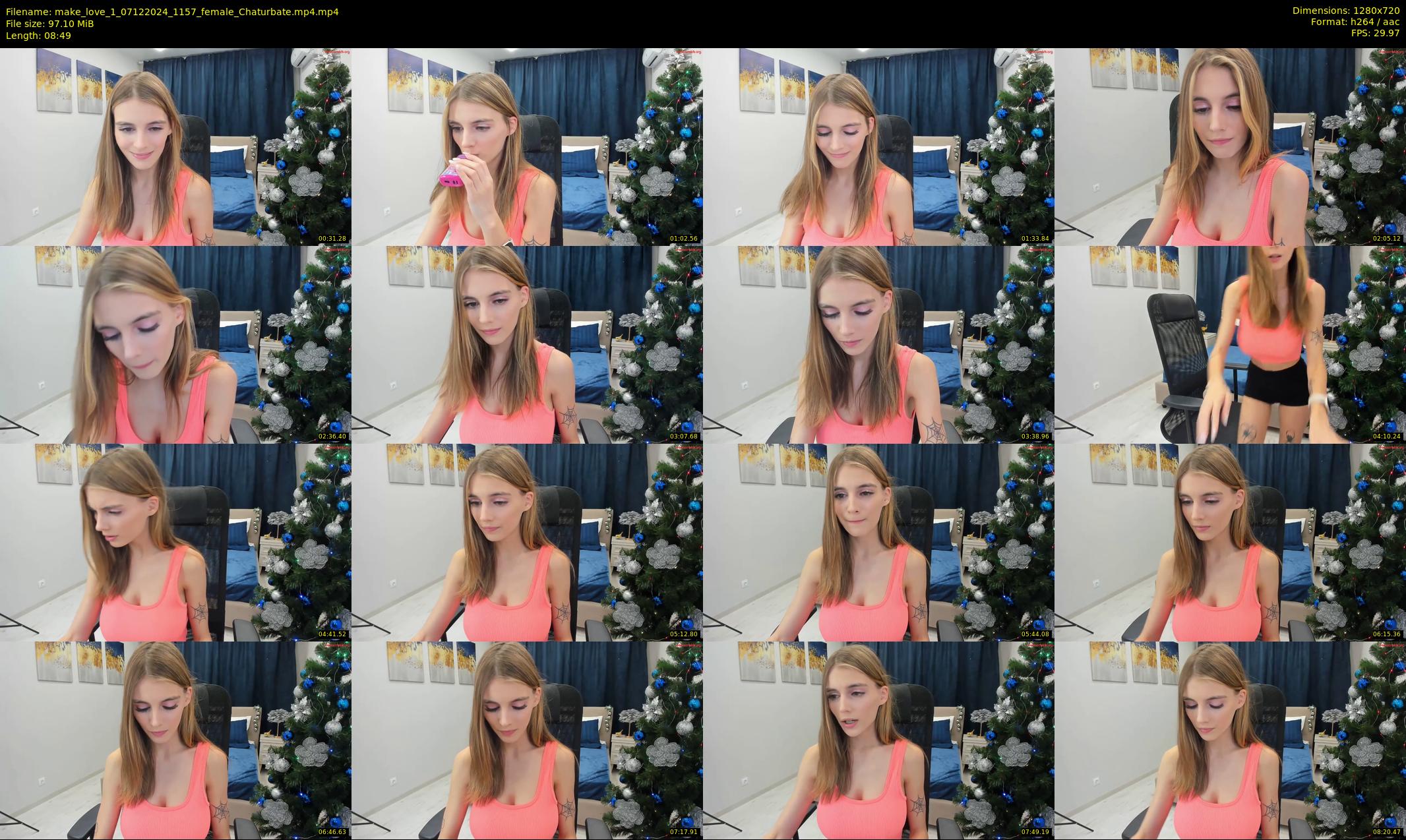 make_love_1 — 9 minute Chaturbate female cam show recording, 720p, Dec 7, 2024