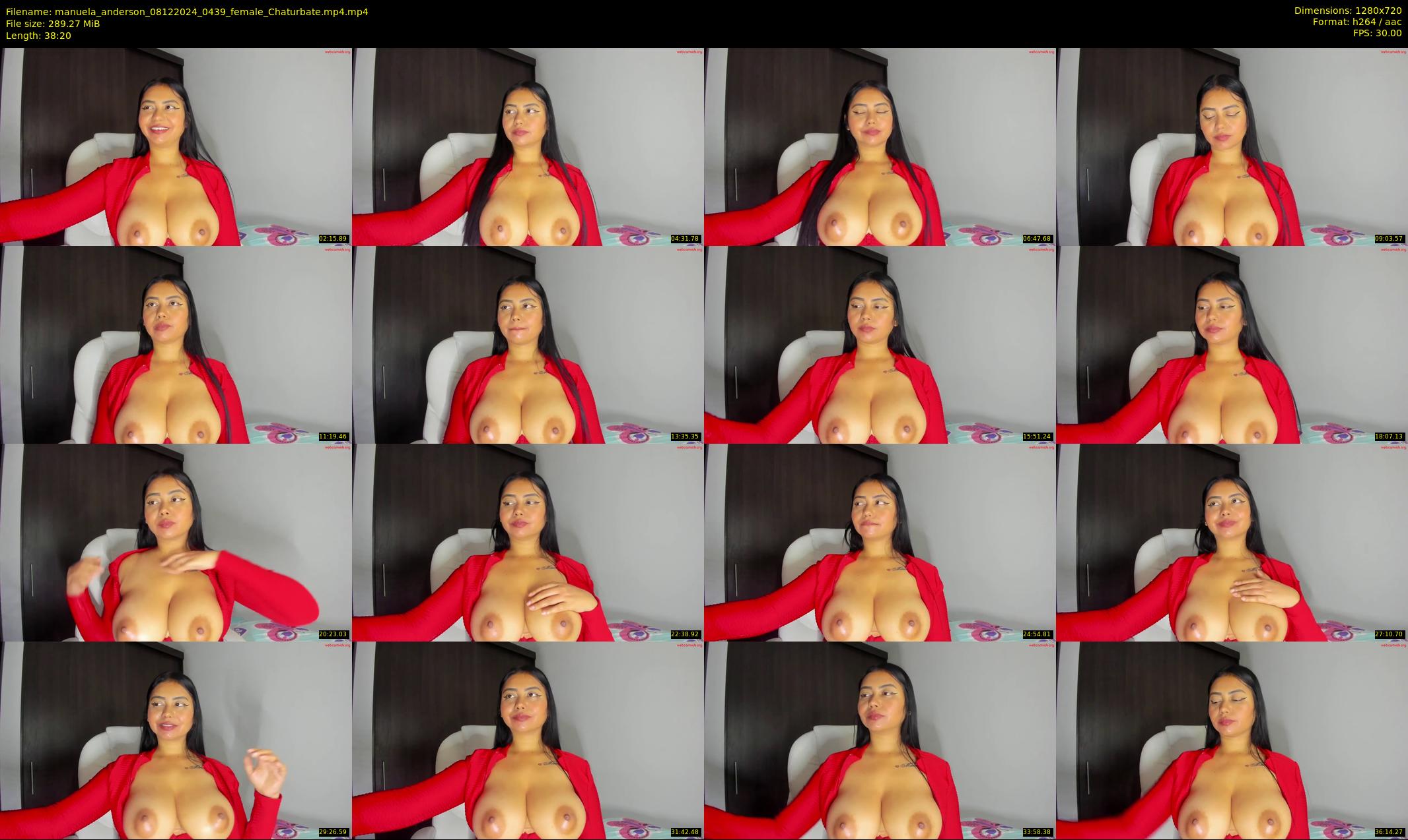 manuela_anderson — 39 minute Chaturbate female cam show recording, 720p, Dec 8, 2024