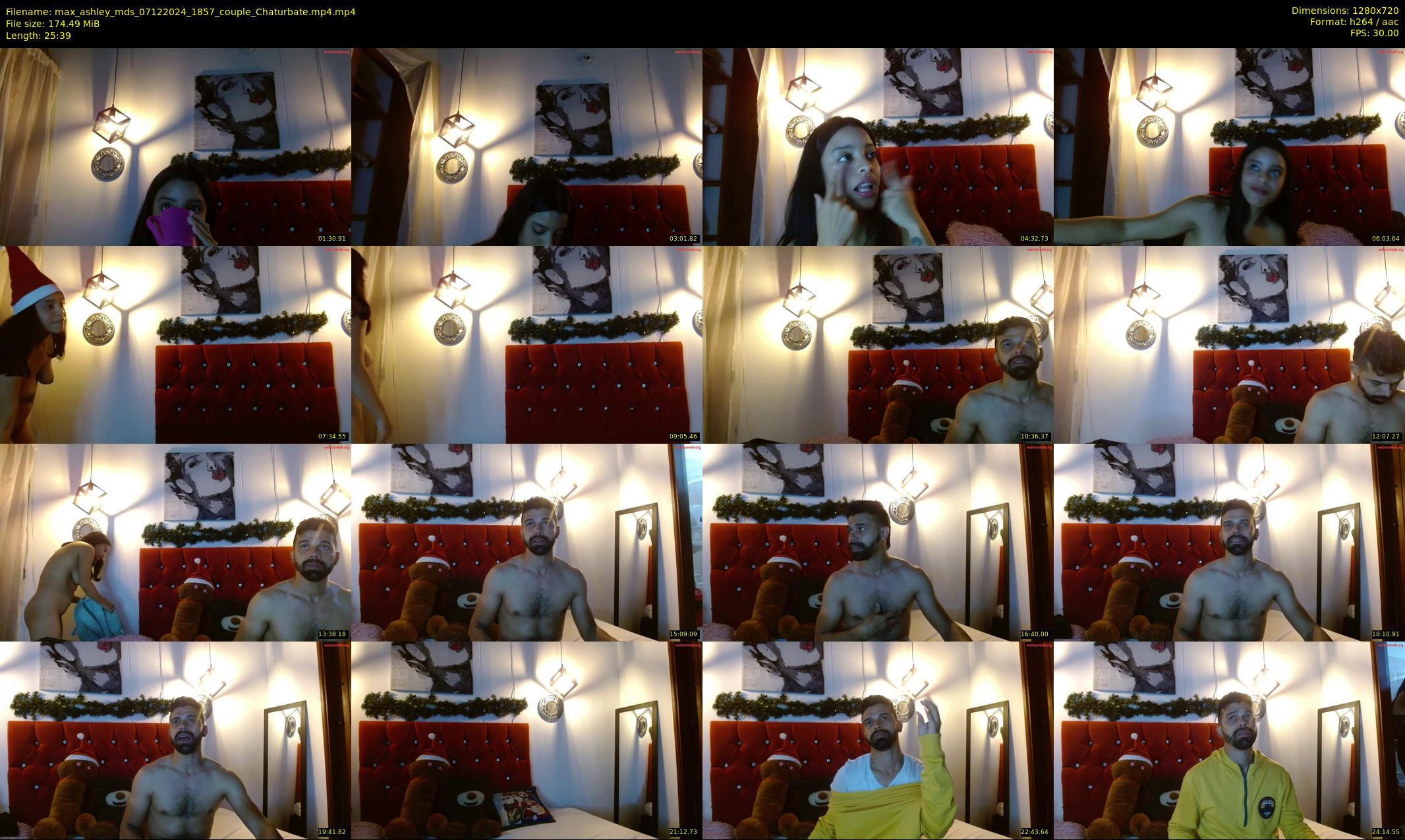 max_ashley_mds — 26 minute Chaturbate couple cam show recording, 720p, Dec 7, 2024