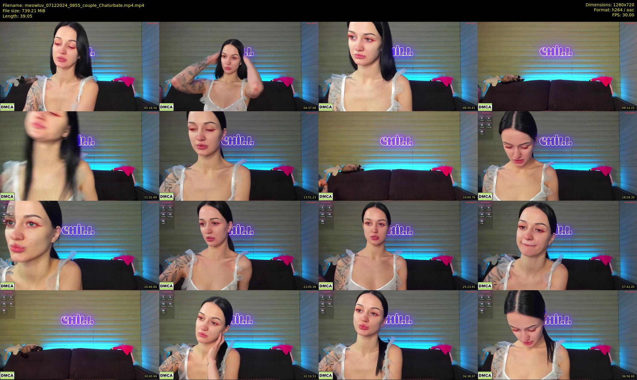 meowluv — 40 minute Chaturbate couple cam show recording, 720p, Dec 7, 2024