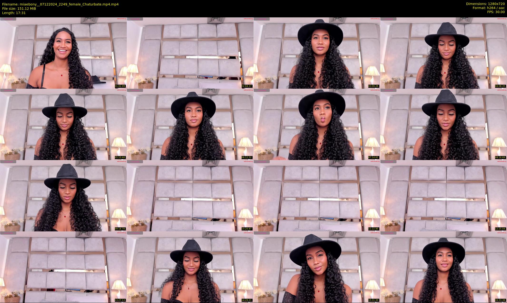 miaebony_ — 18 minute Chaturbate female cam show recording, 720p, Dec 7, 2024