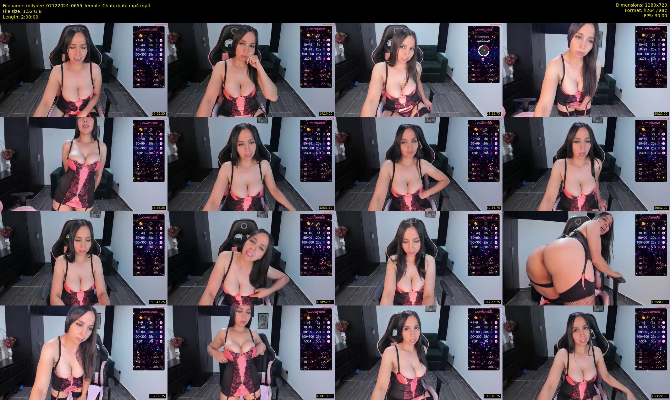 milynee — 120 minute Chaturbate female cam show recording, 720p, Dec 7, 2024