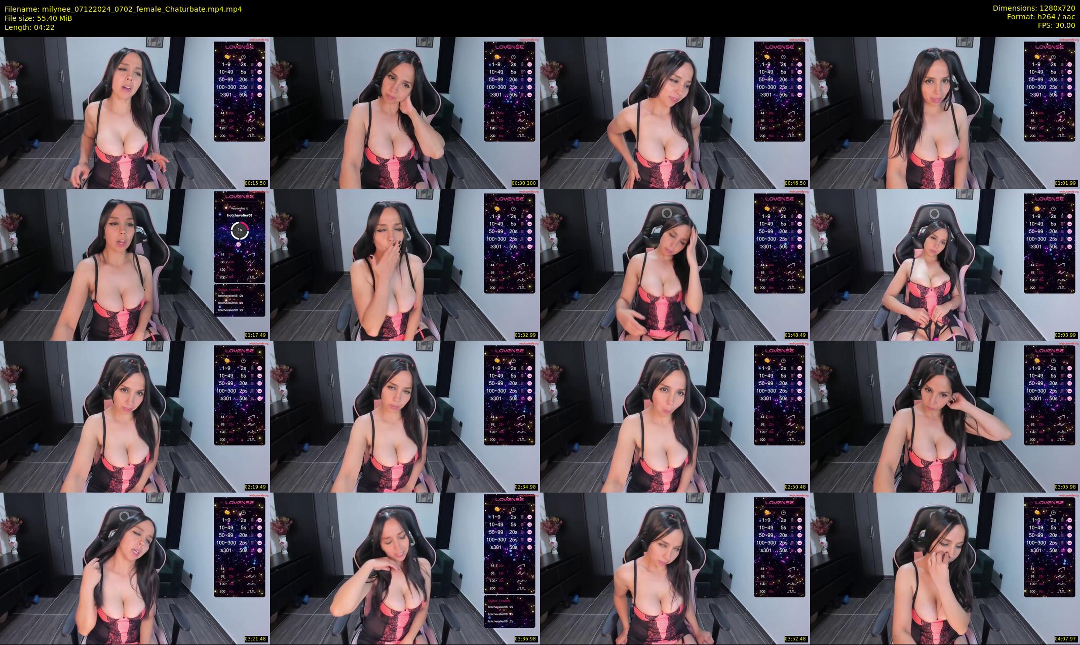 milynee — 5 minute Chaturbate female cam show recording, 720p, Dec 7, 2024