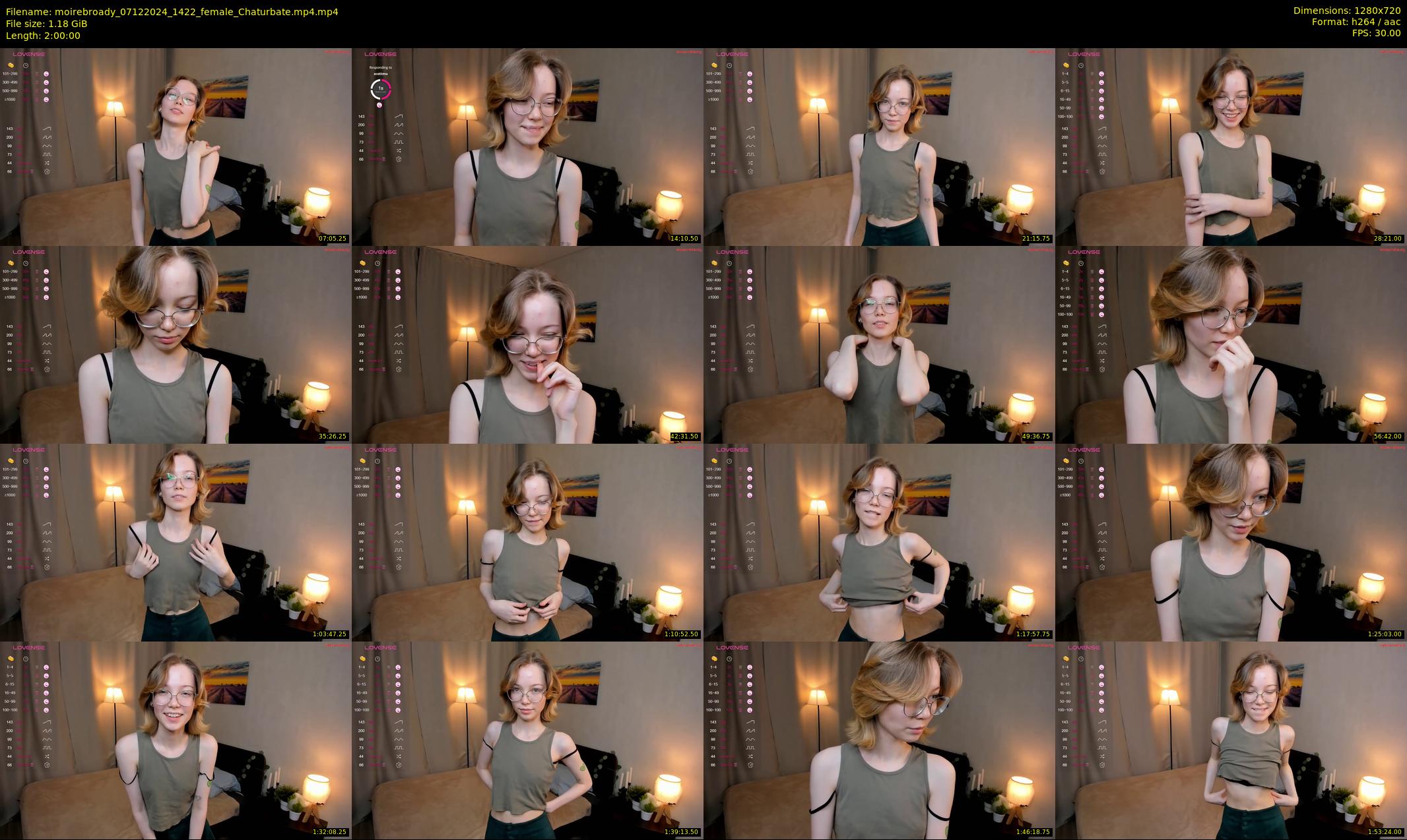 moirebroady — 120 minute Chaturbate female cam show recording, 720p, Dec 7, 2024