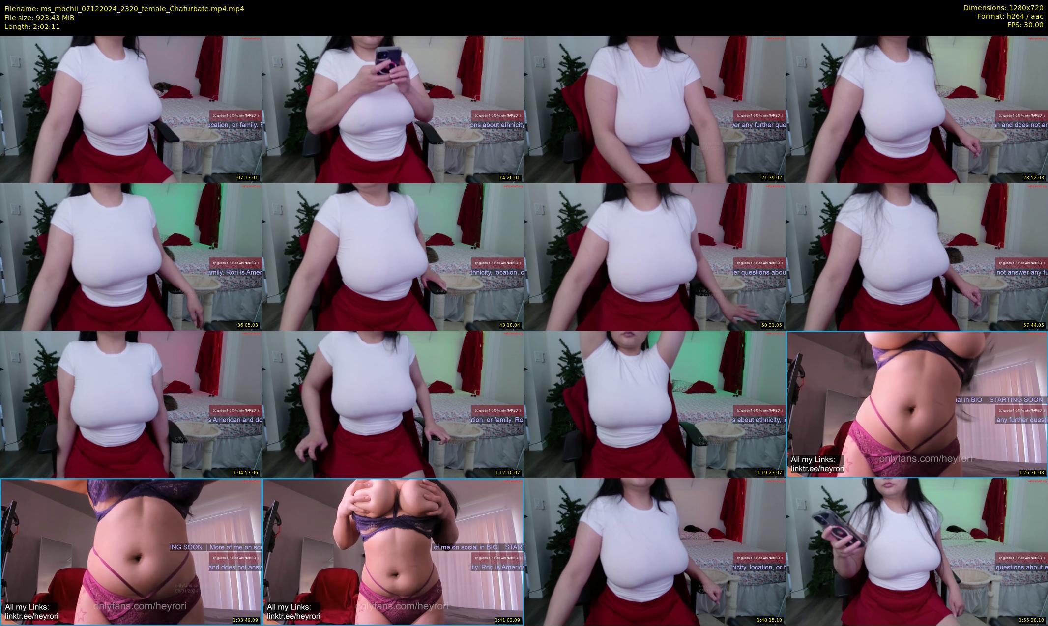 ms_mochii — 123 minute Chaturbate female cam show recording, 720p, Dec 7, 2024