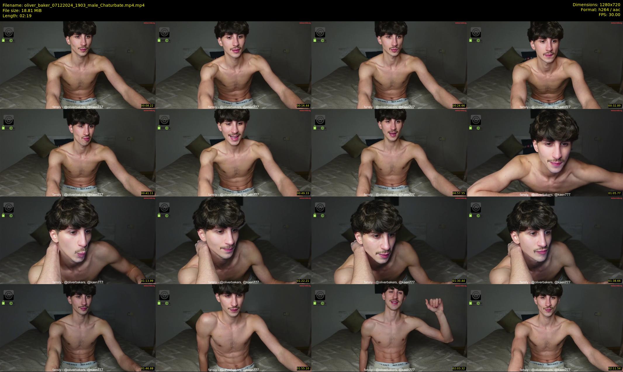 oliver_baker — 3 minute Chaturbate male cam show recording, 720p, Dec 7, 2024