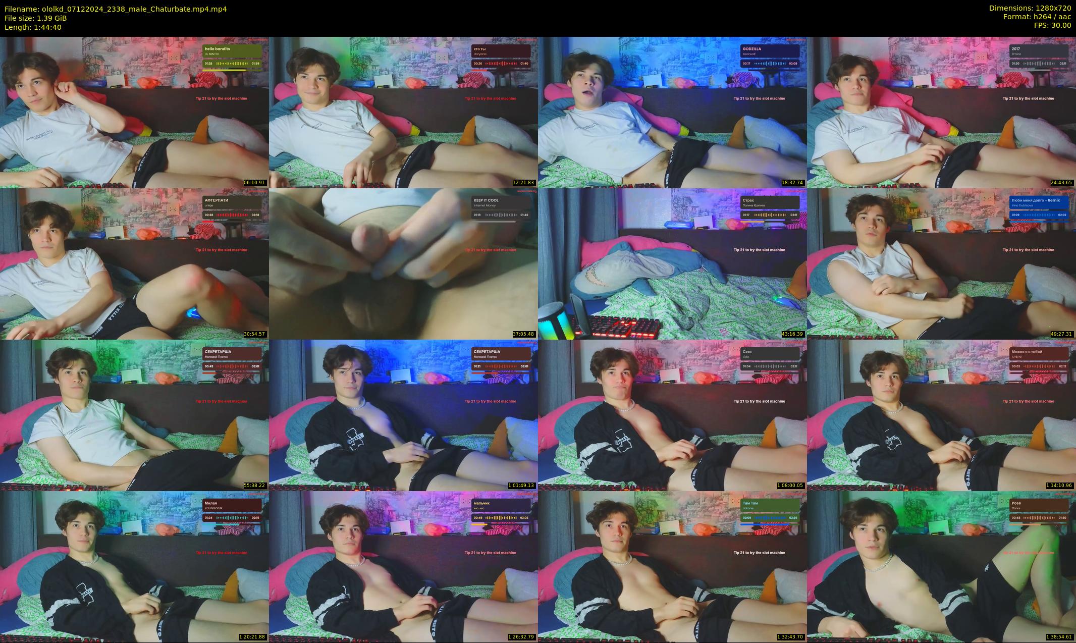 ololkd — 105 minute Chaturbate male cam show recording, 720p, Dec 7, 2024